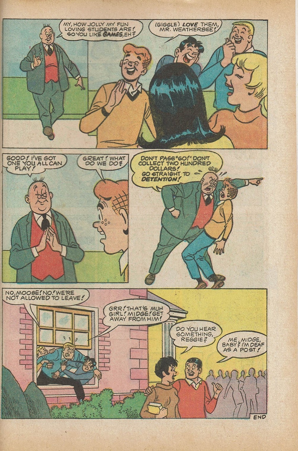 Read online Reggie and Me (1966) comic -  Issue #36 - 32