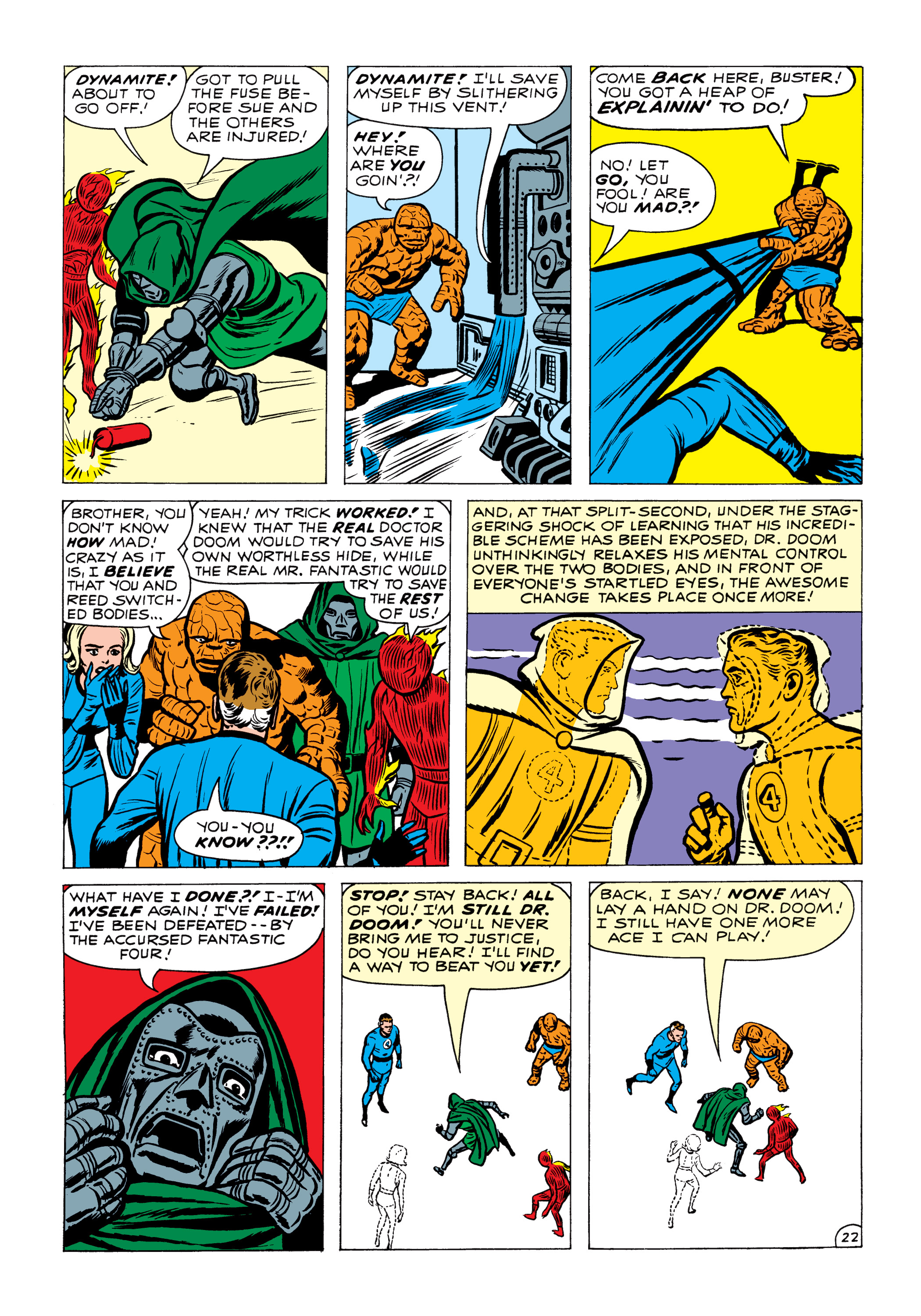 Read online Marvel Masterworks: The Fantastic Four comic -  Issue # TPB 1 (Part 3) - 54