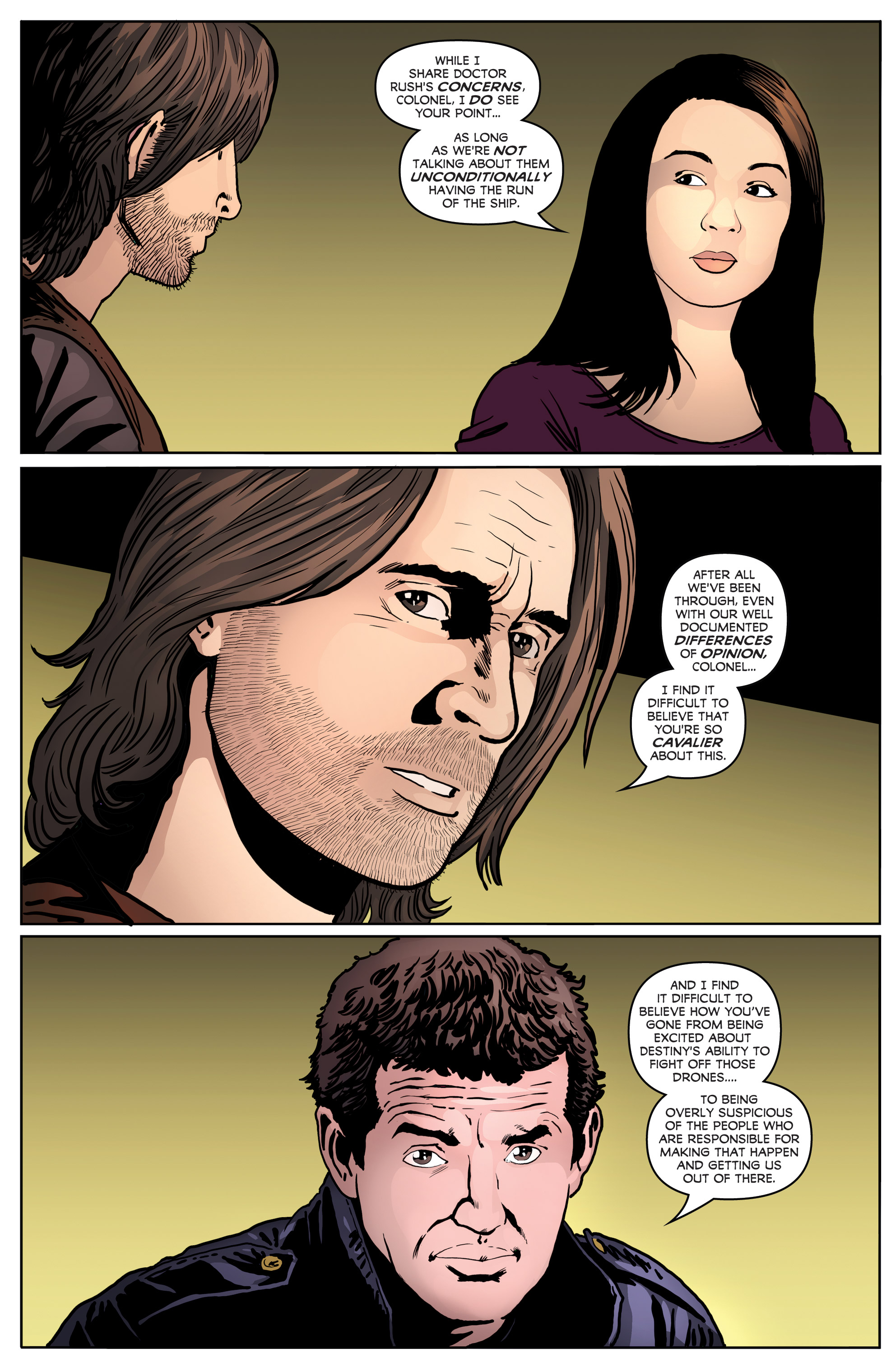 Read online Stargate Universe comic -  Issue #6 - 15