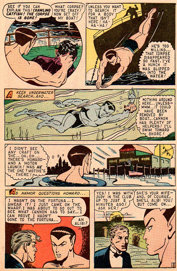 Read online The Human Torch (1940) comic -  Issue #27 - 29