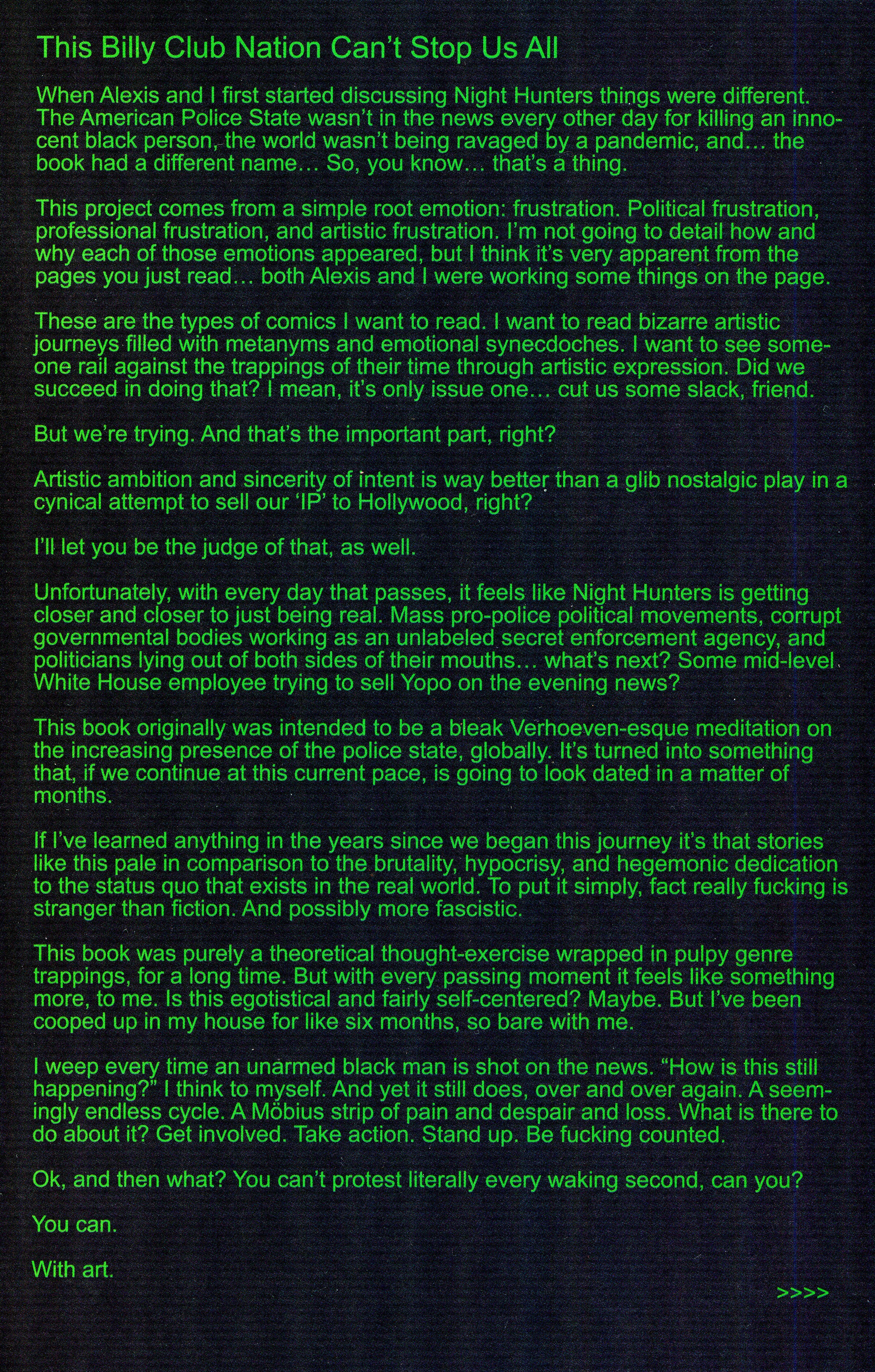 Read online Night Hunters comic -  Issue #1 - 35