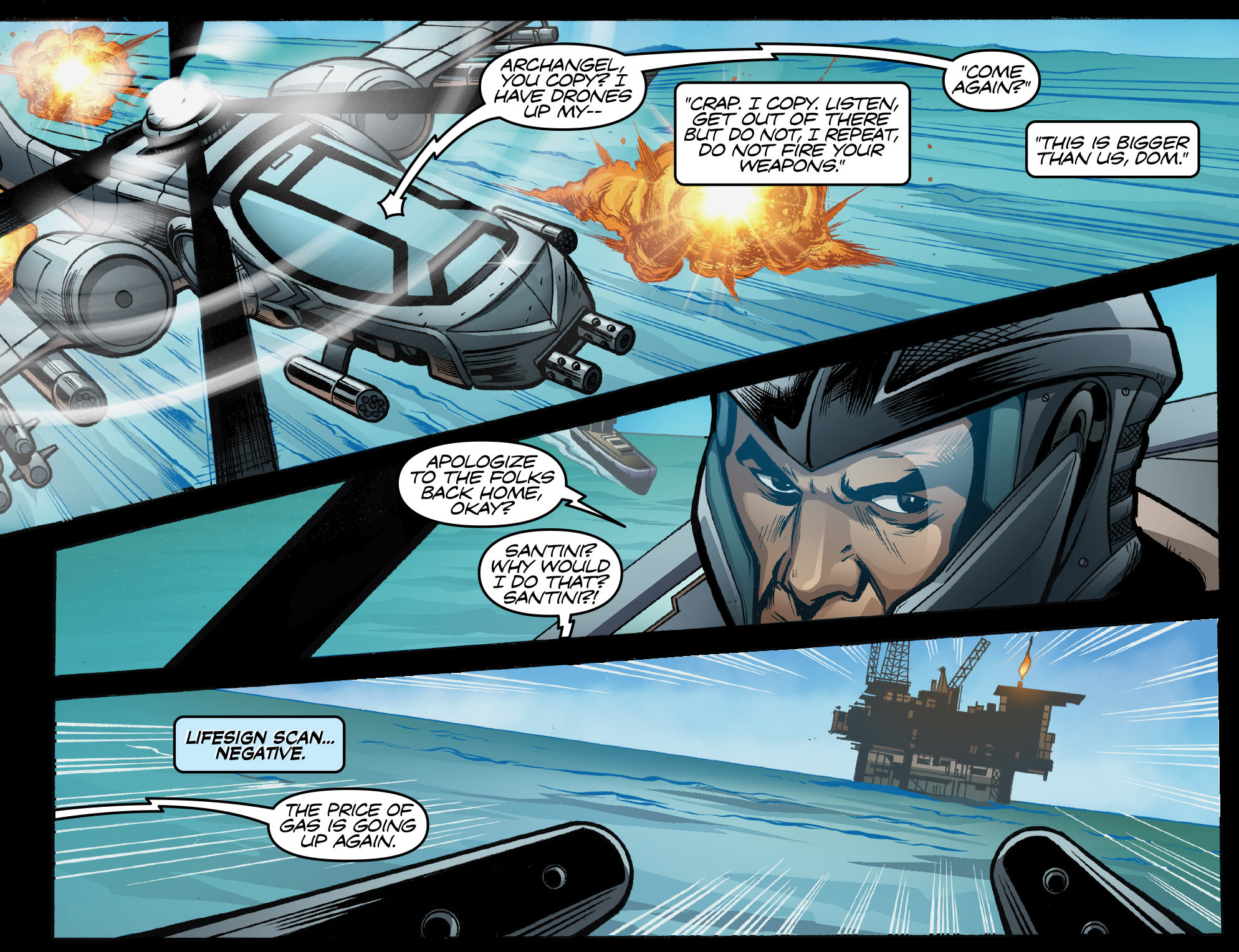Read online Airwolf Airstrikes comic -  Issue #6 - 44