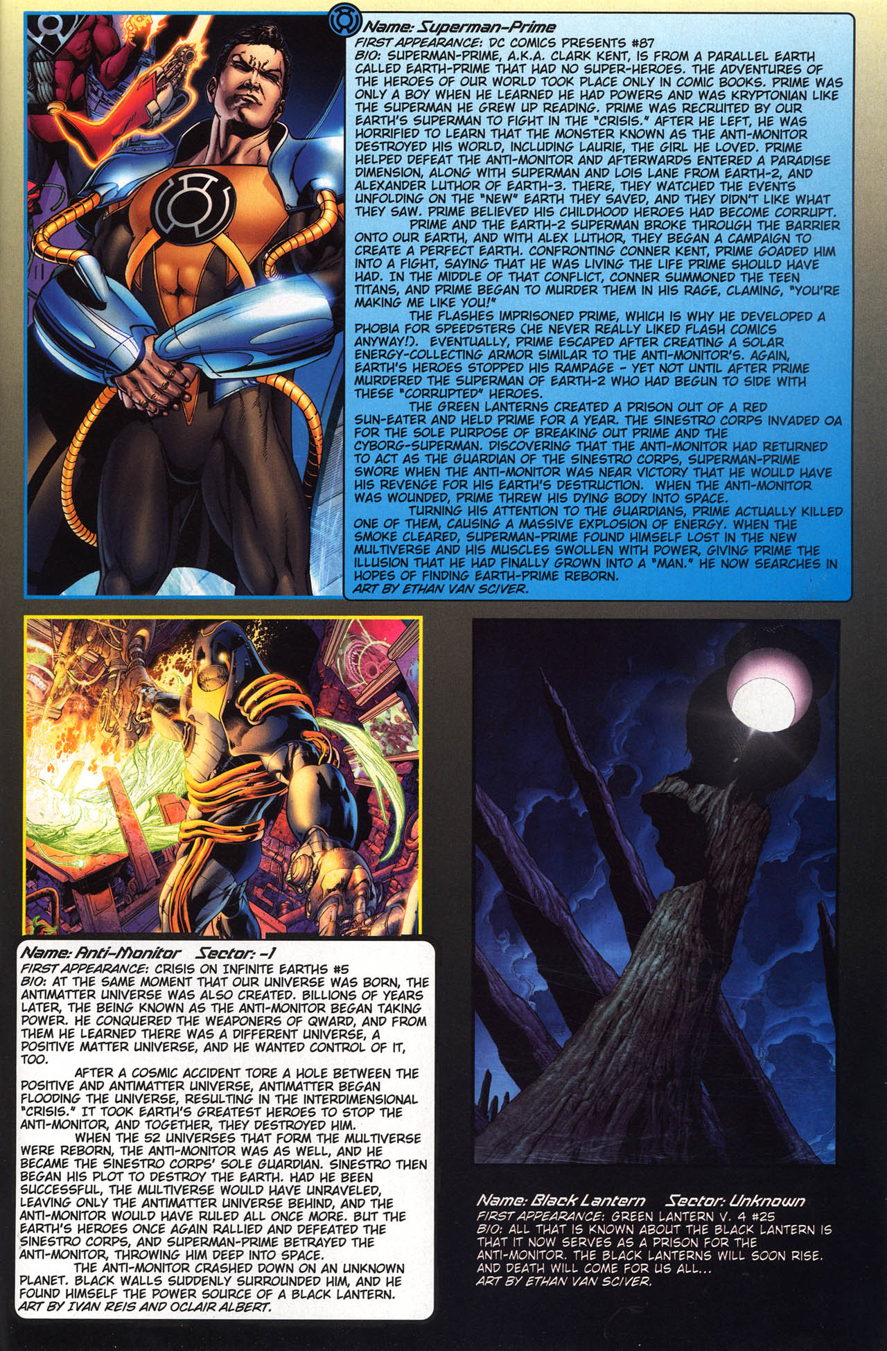 Read online Green Lantern/Sinestro Corps Secret Files comic -  Issue # Full - 61