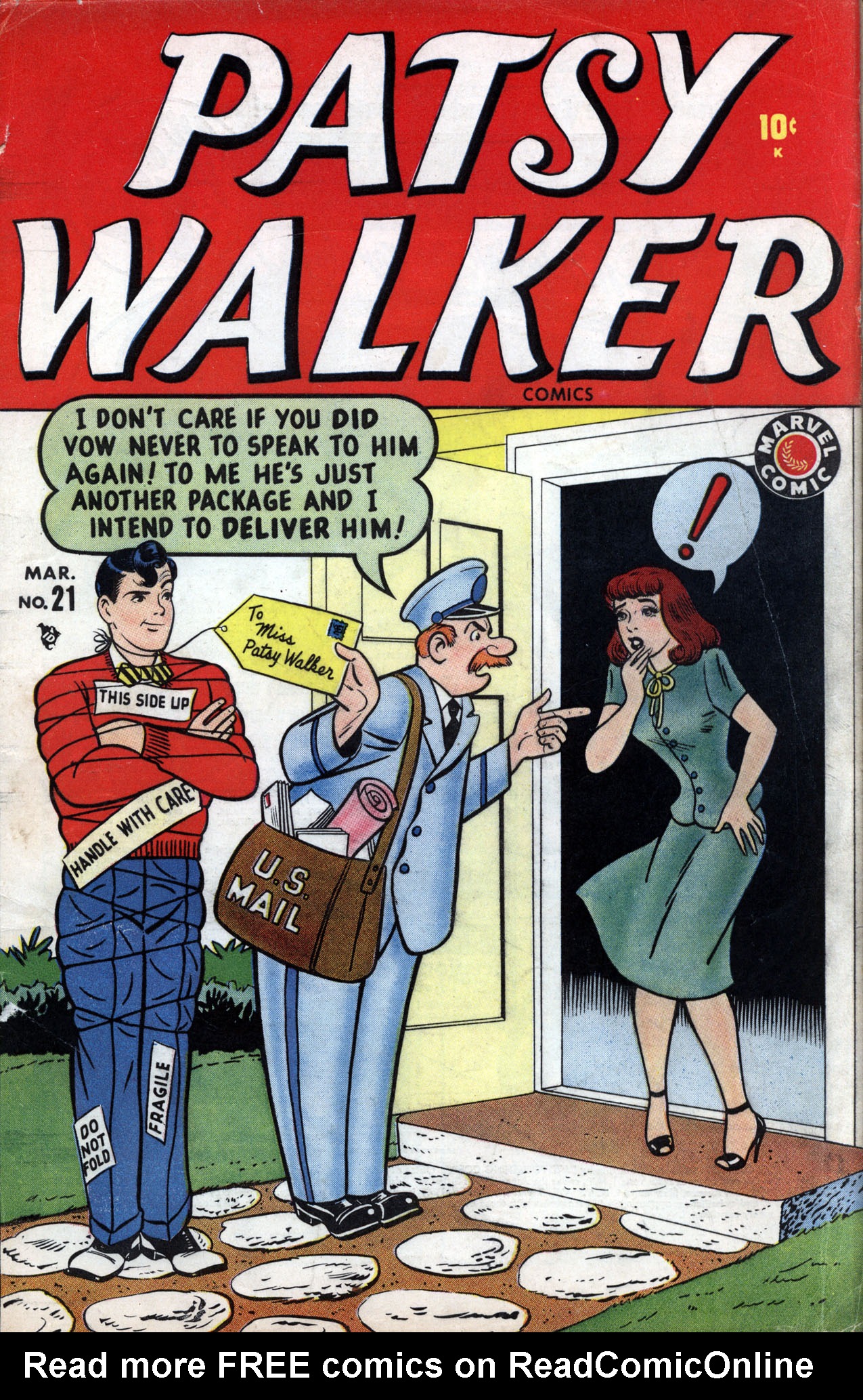 Read online Patsy Walker comic -  Issue #21 - 1