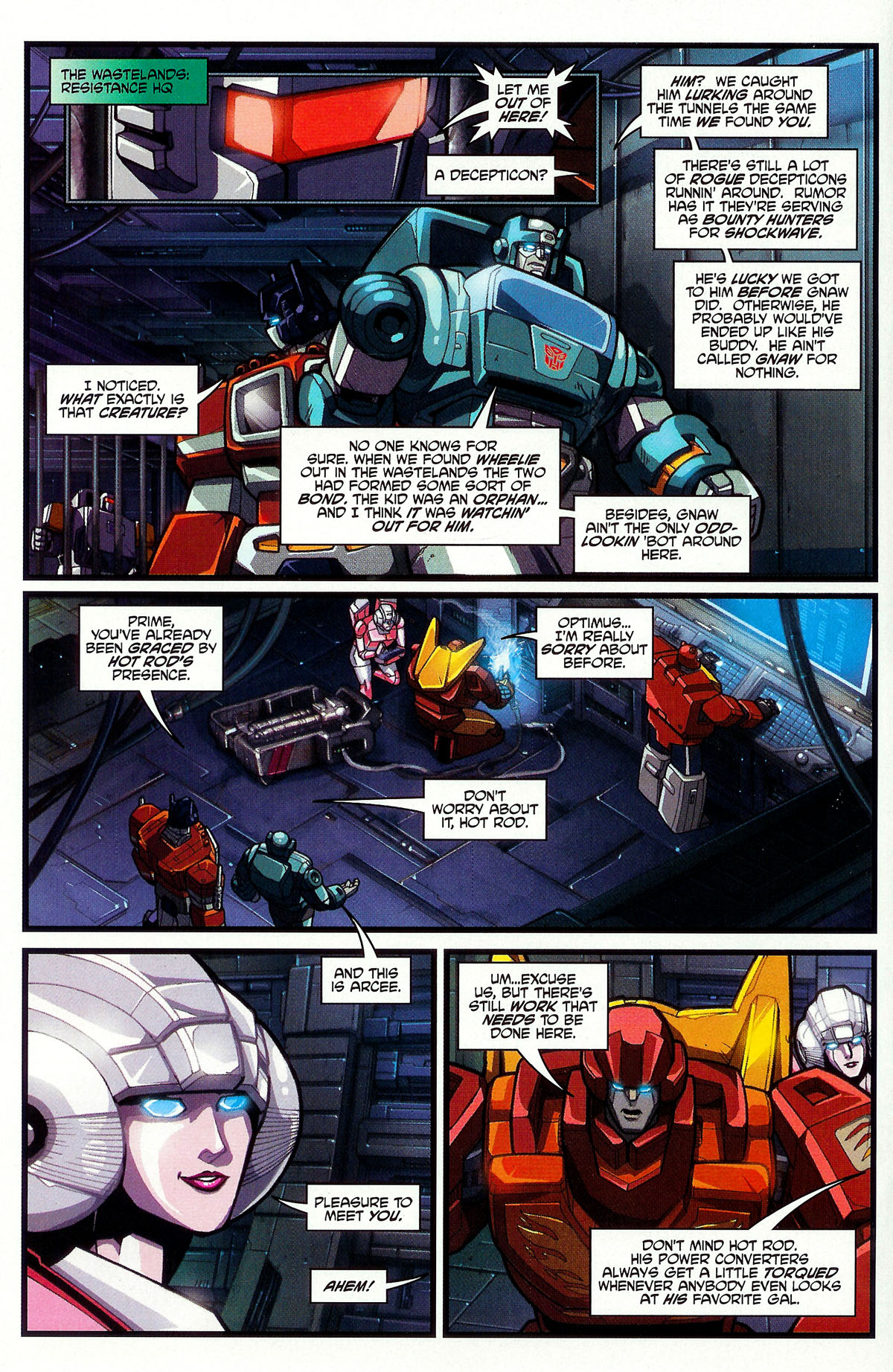 Read online Transformers: Generation 1 (2003) comic -  Issue #4 - 21