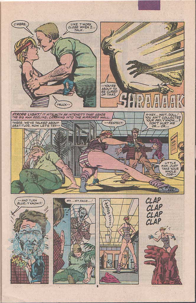 Read online Dazzler (1981) comic -  Issue #38 - 9