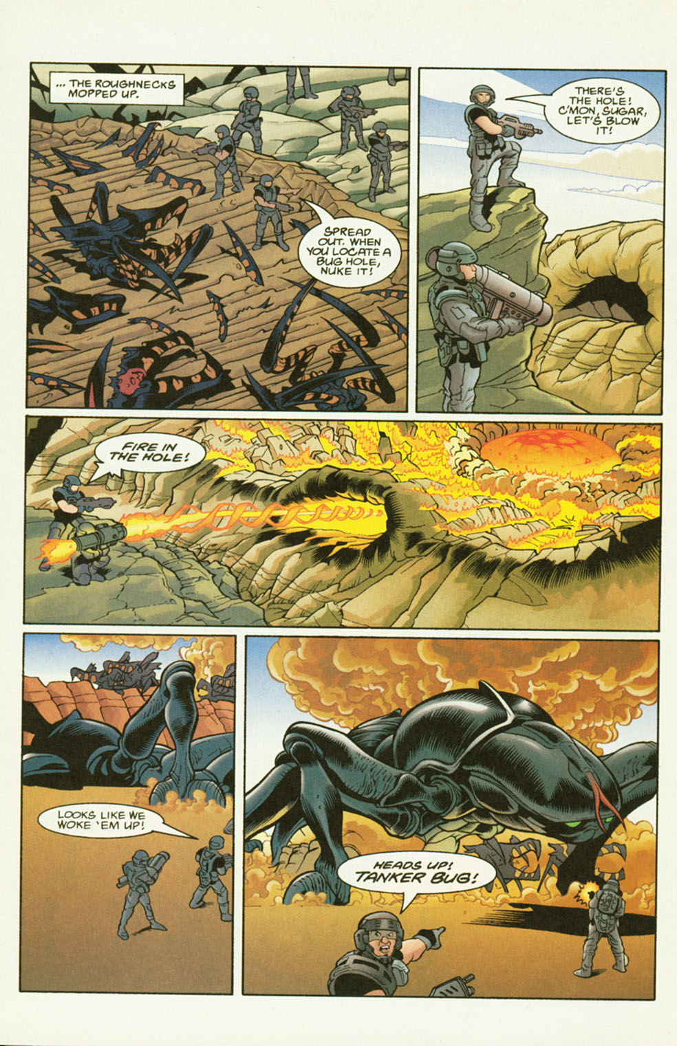 Read online Starship Troopers comic -  Issue #2 - 6