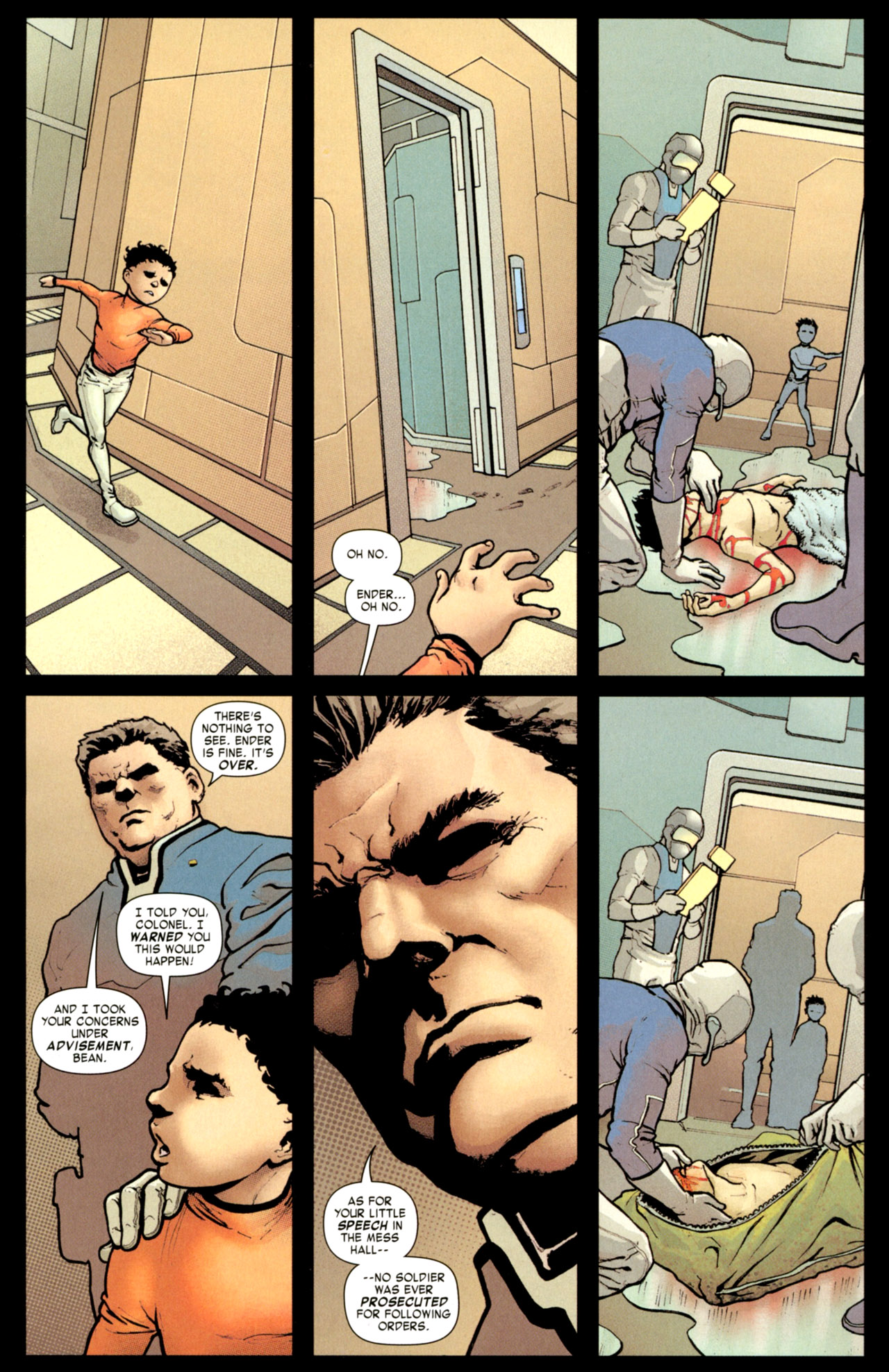 Read online Ender's Shadow: Command School comic -  Issue #3 - 14