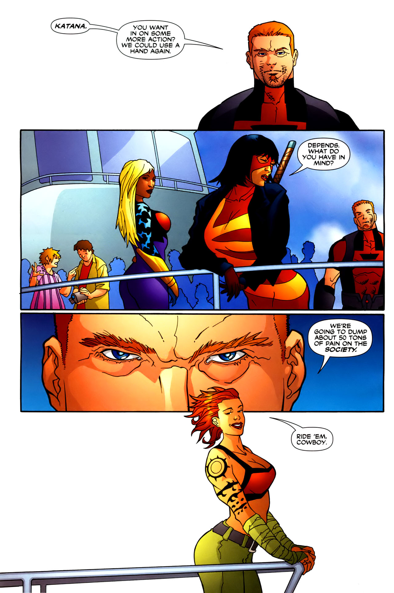 Read online Outsiders (2003) comic -  Issue #31 - 10
