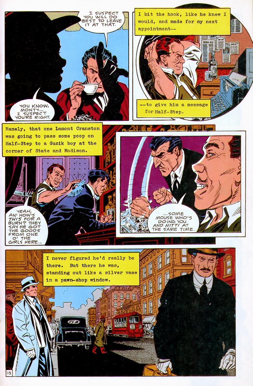 Read online The Shadow Strikes! comic -  Issue #14 - 16