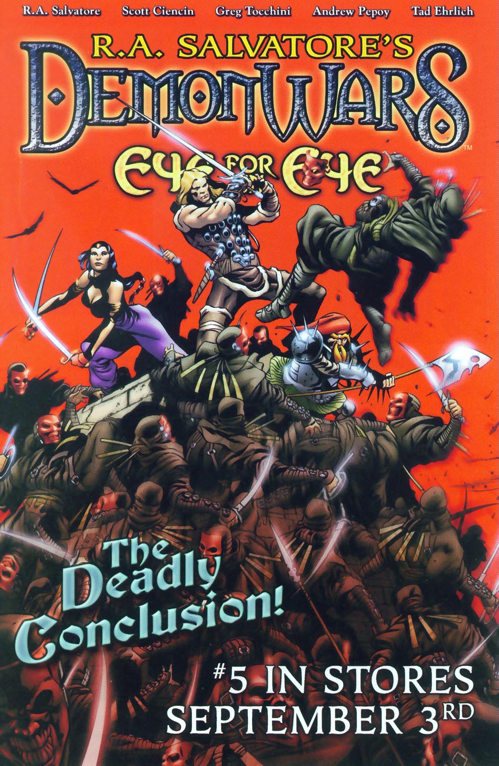 Read online R.A. Salvatore's DemonWars: Eye for an Eye comic -  Issue #4 - 24