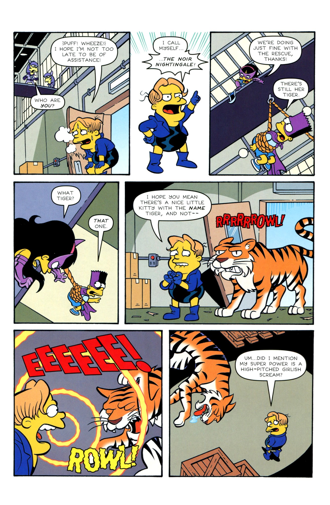 Read online Bongo Comics Presents Simpsons Super Spectacular comic -  Issue #15 - 10