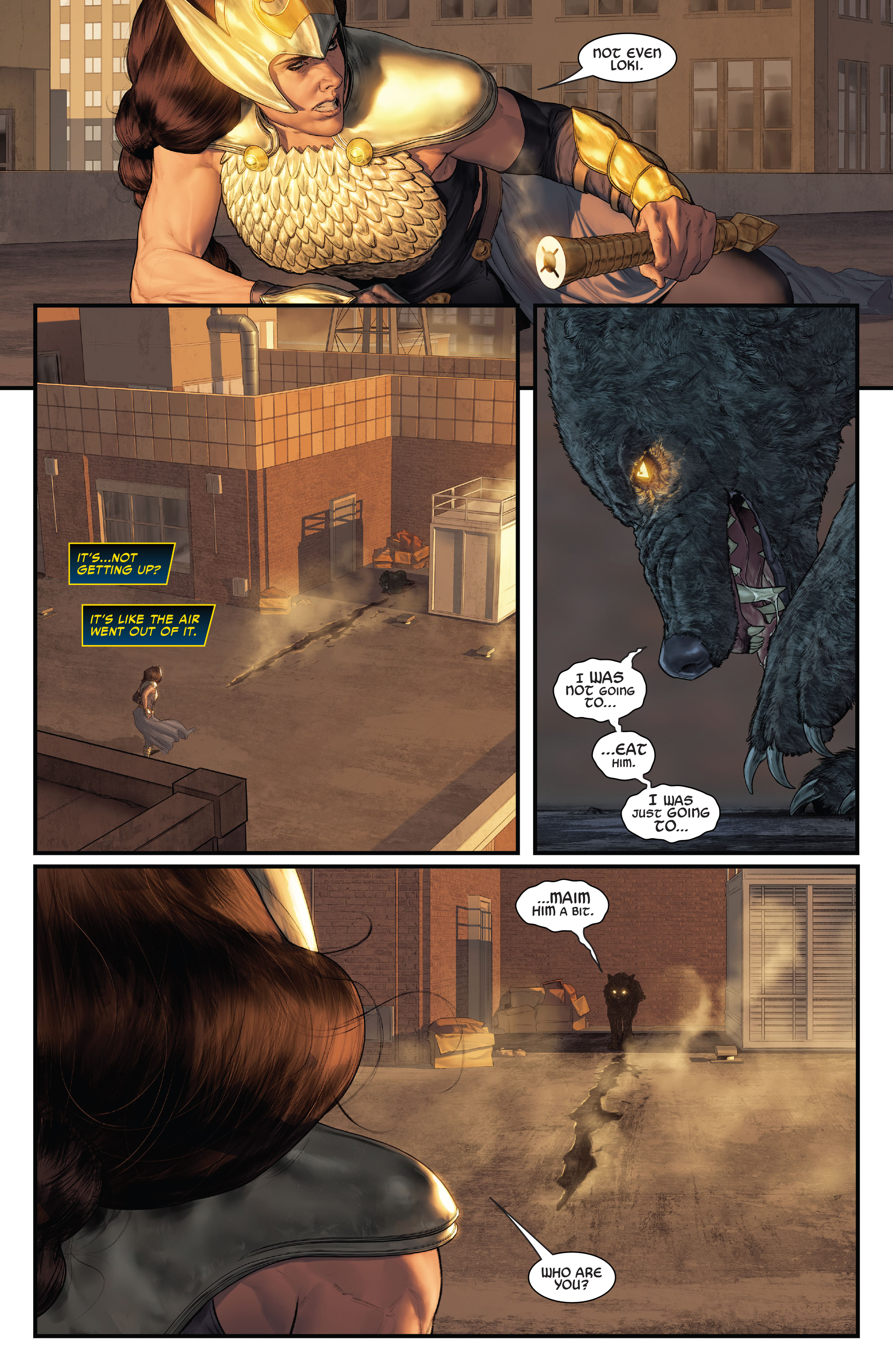Read online The Mighty Valkyries comic -  Issue #1 - 19