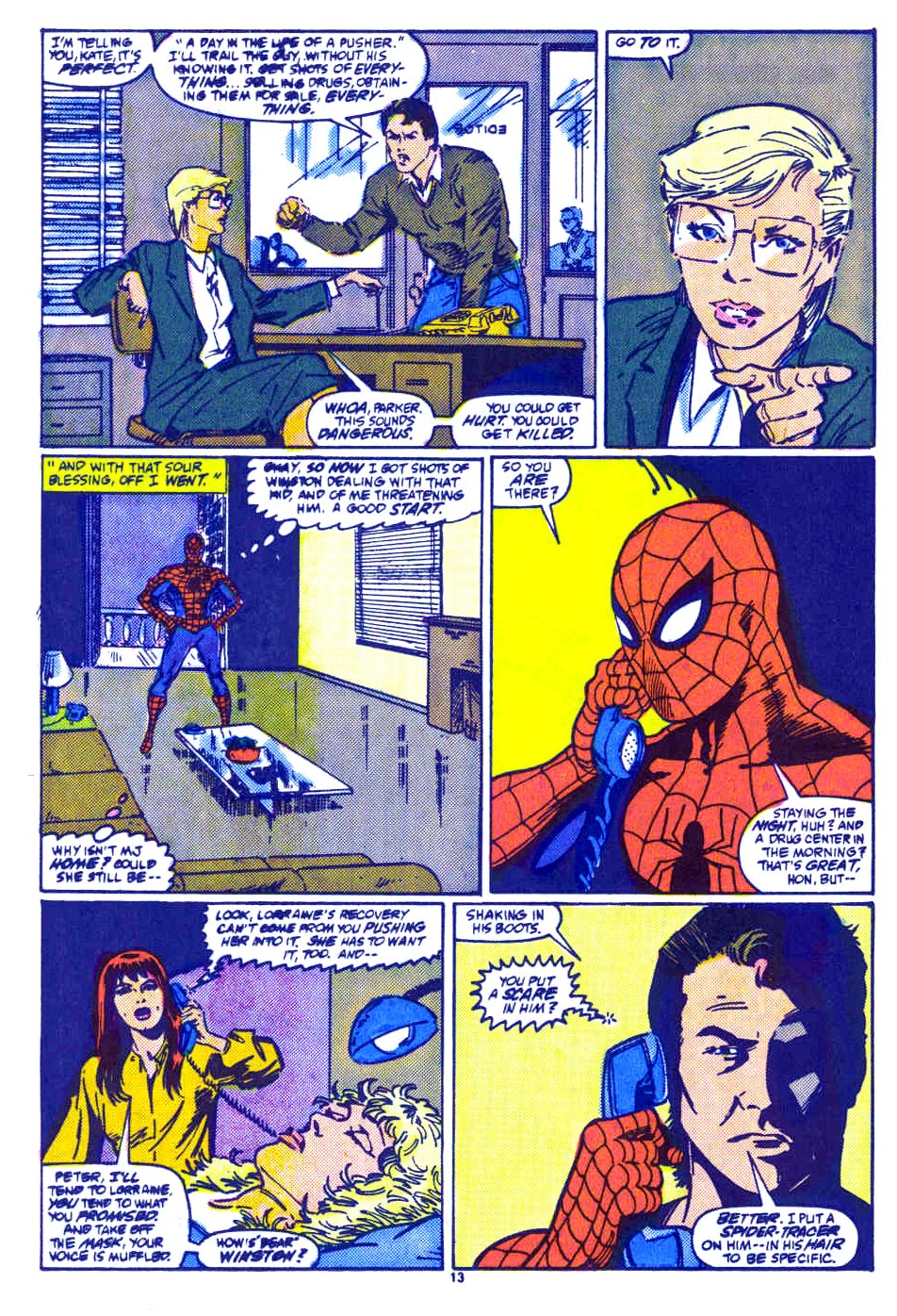 Read online Web of Spider-Man (1985) comic -  Issue #49 - 10