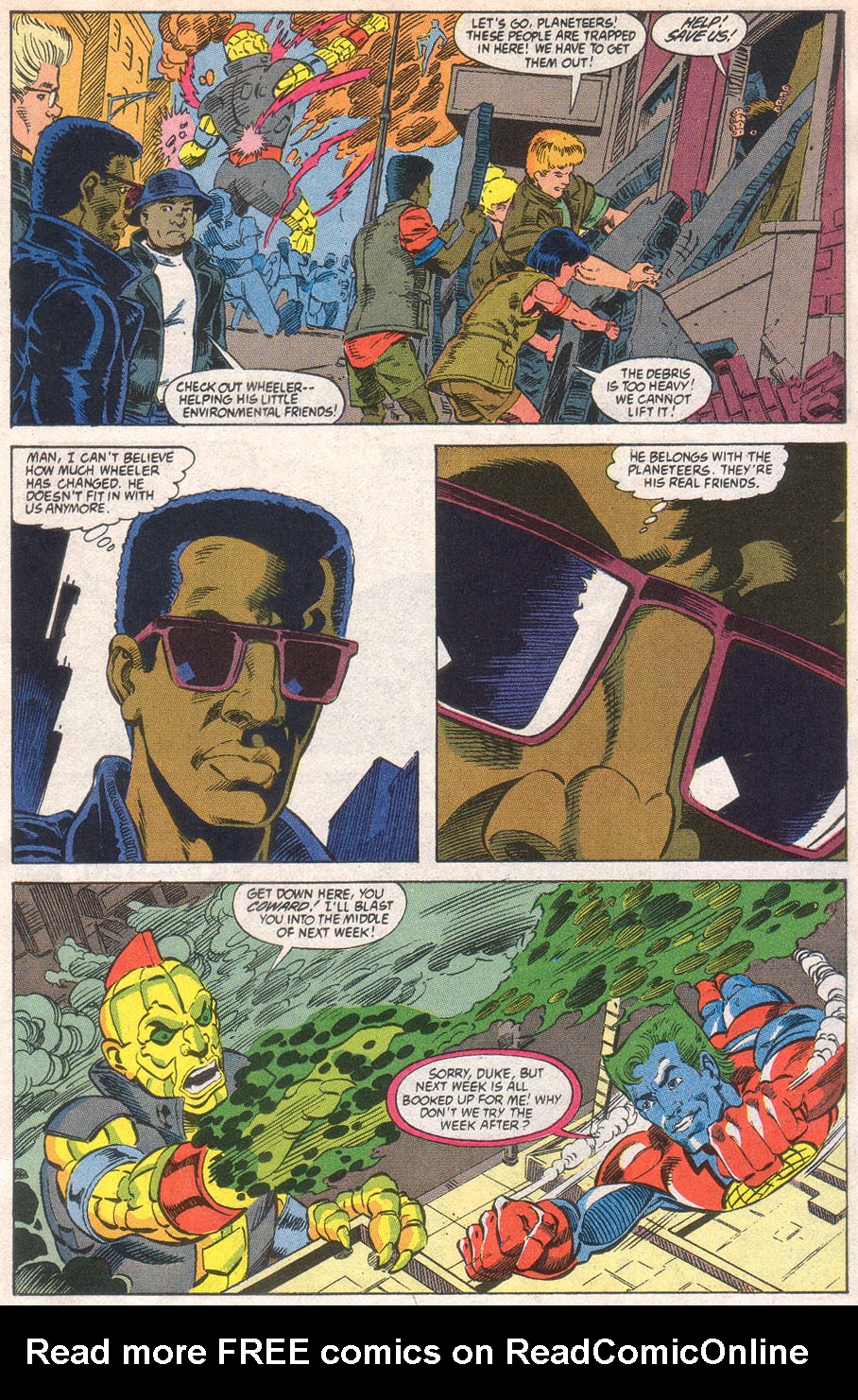 Captain Planet and the Planeteers 4 Page 24