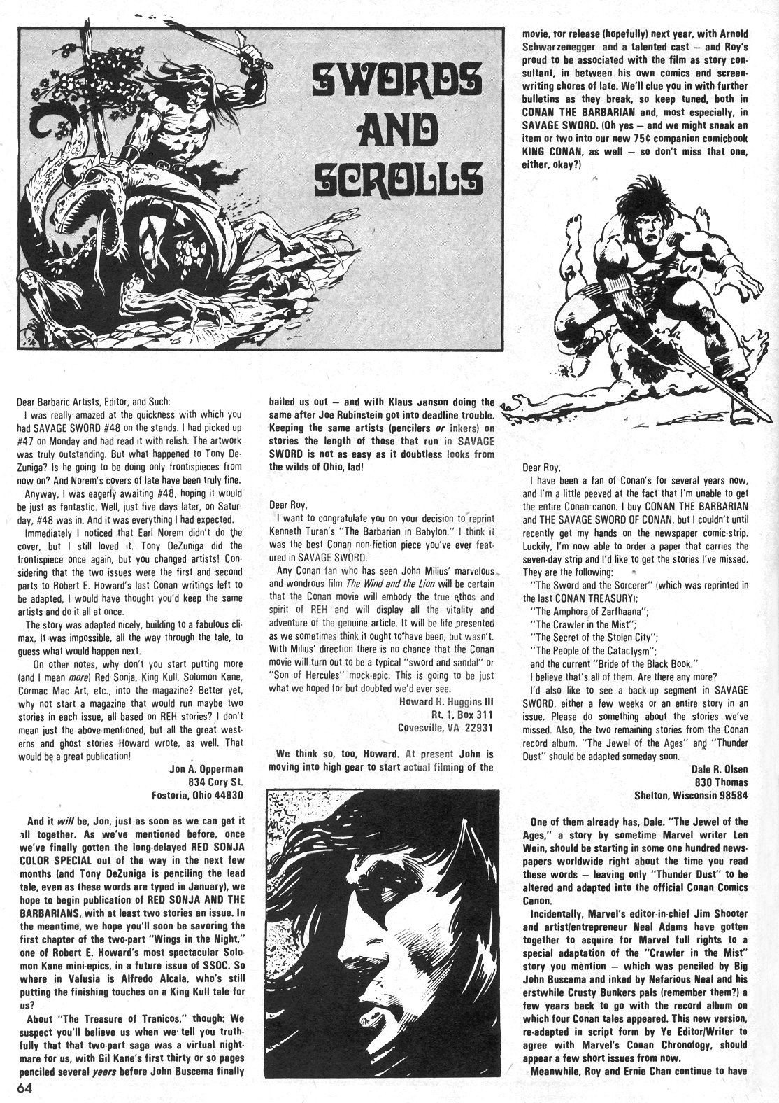 Read online The Savage Sword Of Conan comic -  Issue #52 - 58