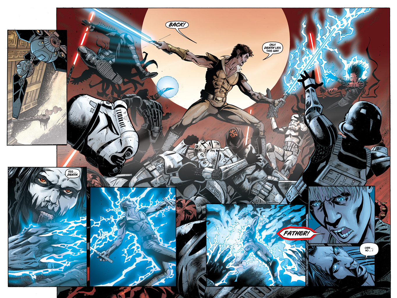 Read online Star Wars: Legacy (2006) comic -  Issue #1 - 13
