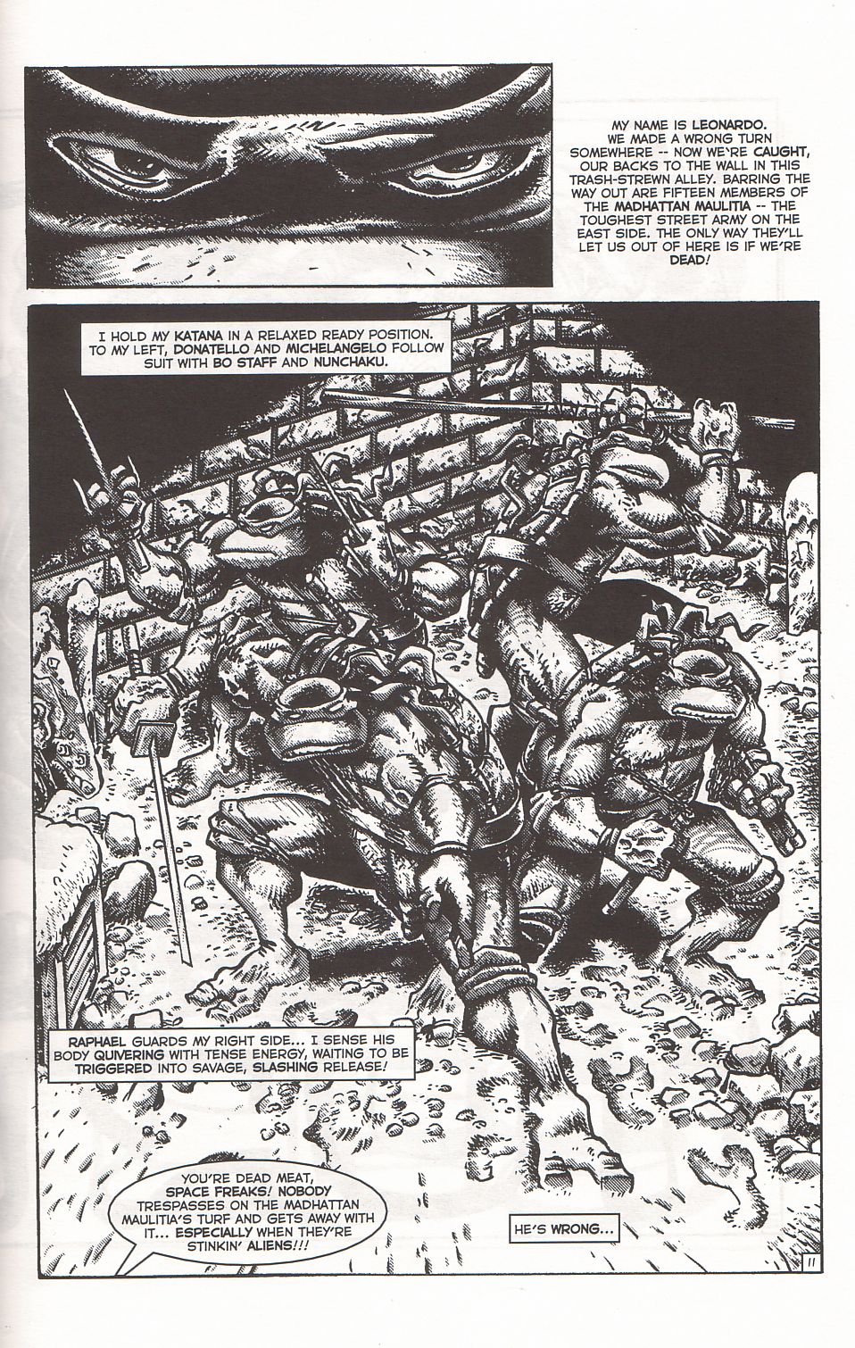 TMNT: Teenage Mutant Ninja Turtles issue 1 - Page 12