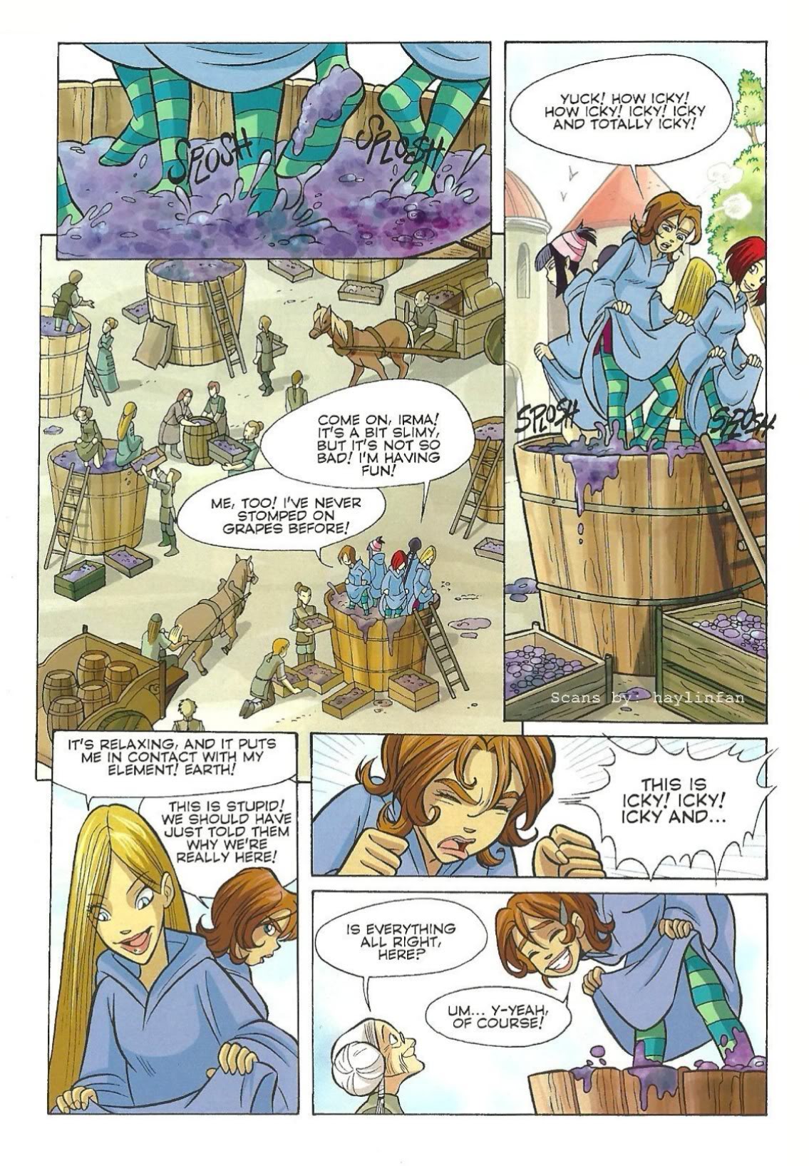 Read online W.i.t.c.h. comic -  Issue #29 - 40