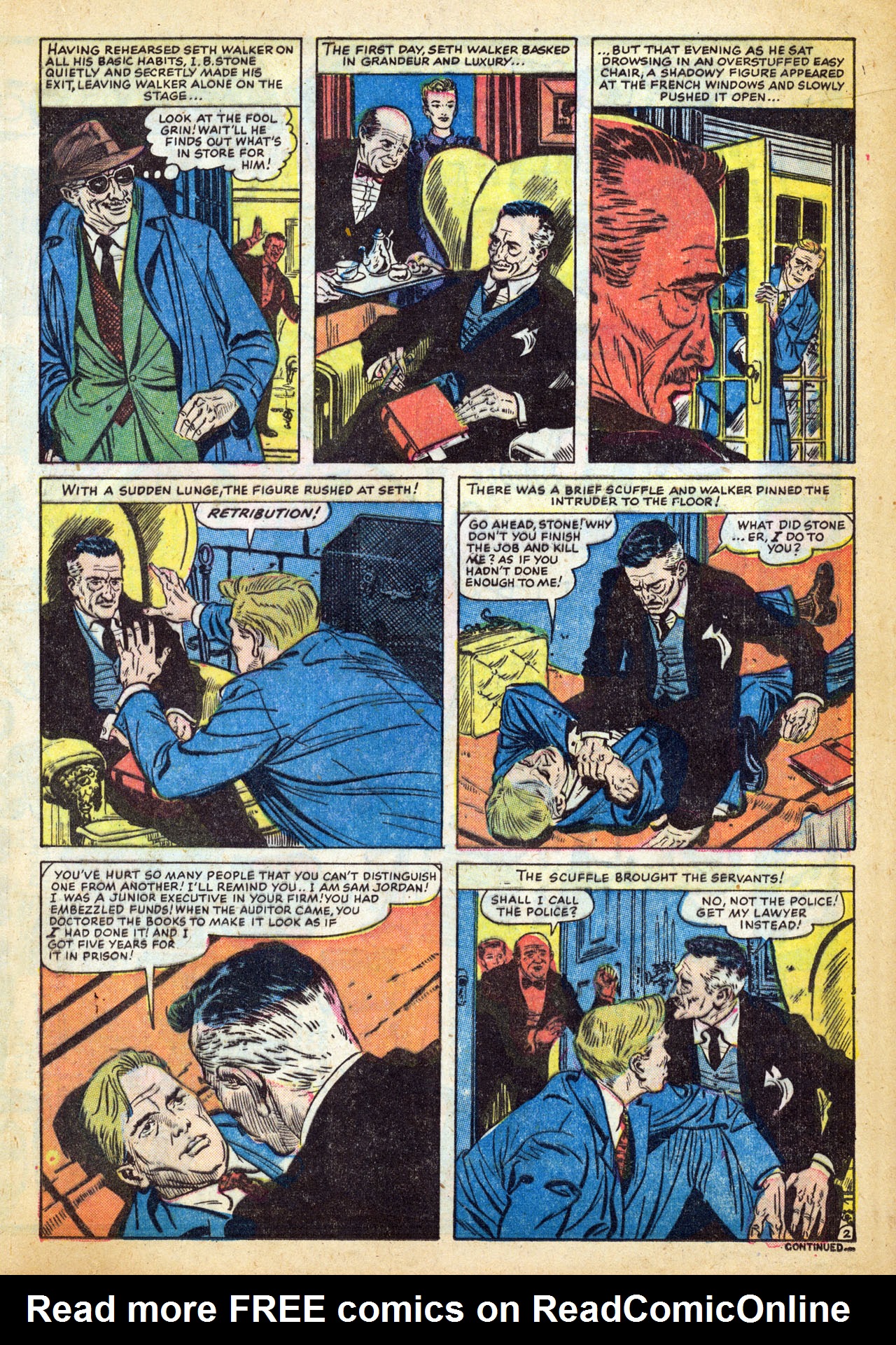 Read online Caught comic -  Issue #5 - 17