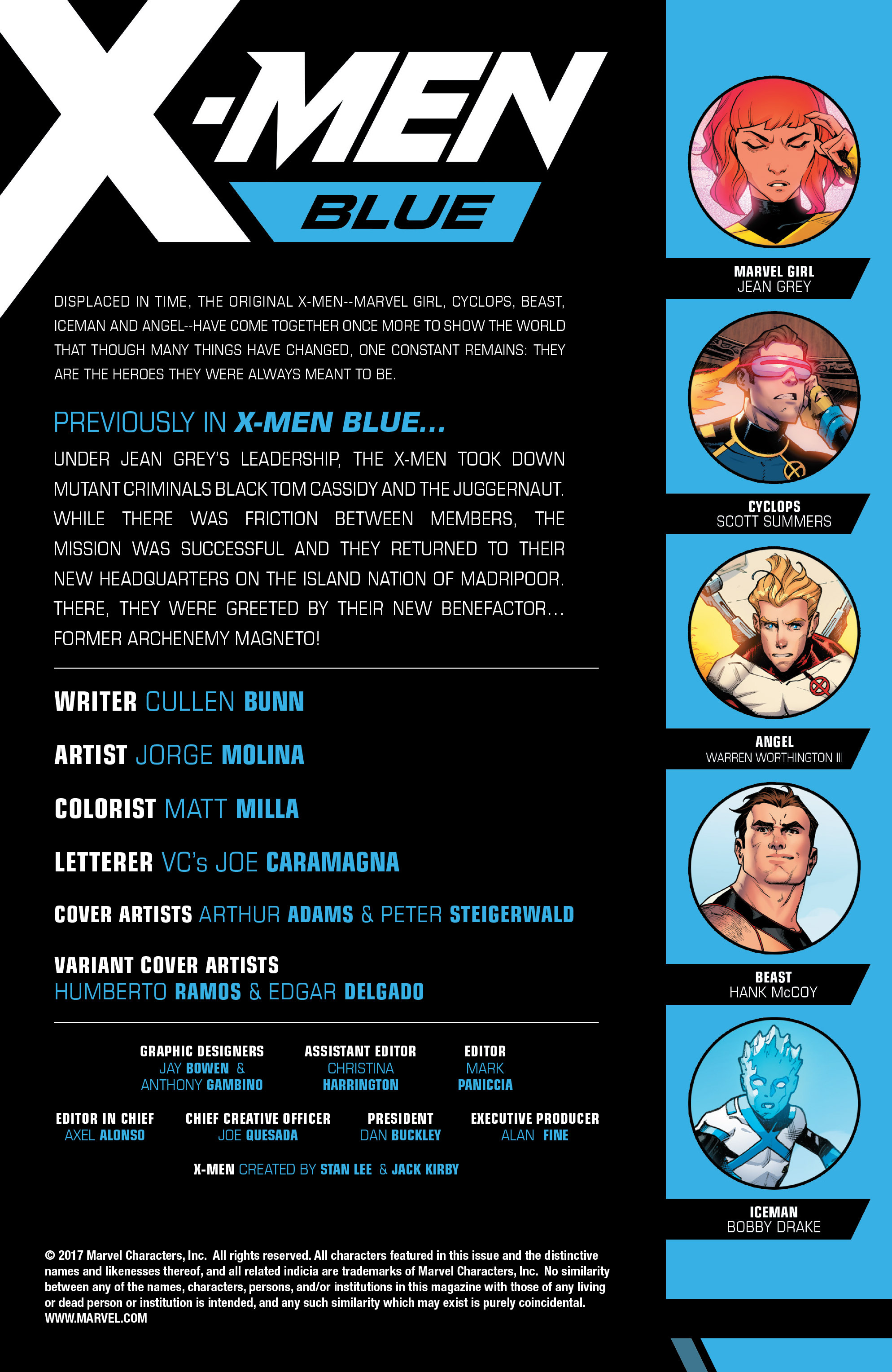 Read online X-Men: Blue comic -  Issue #2 - 2