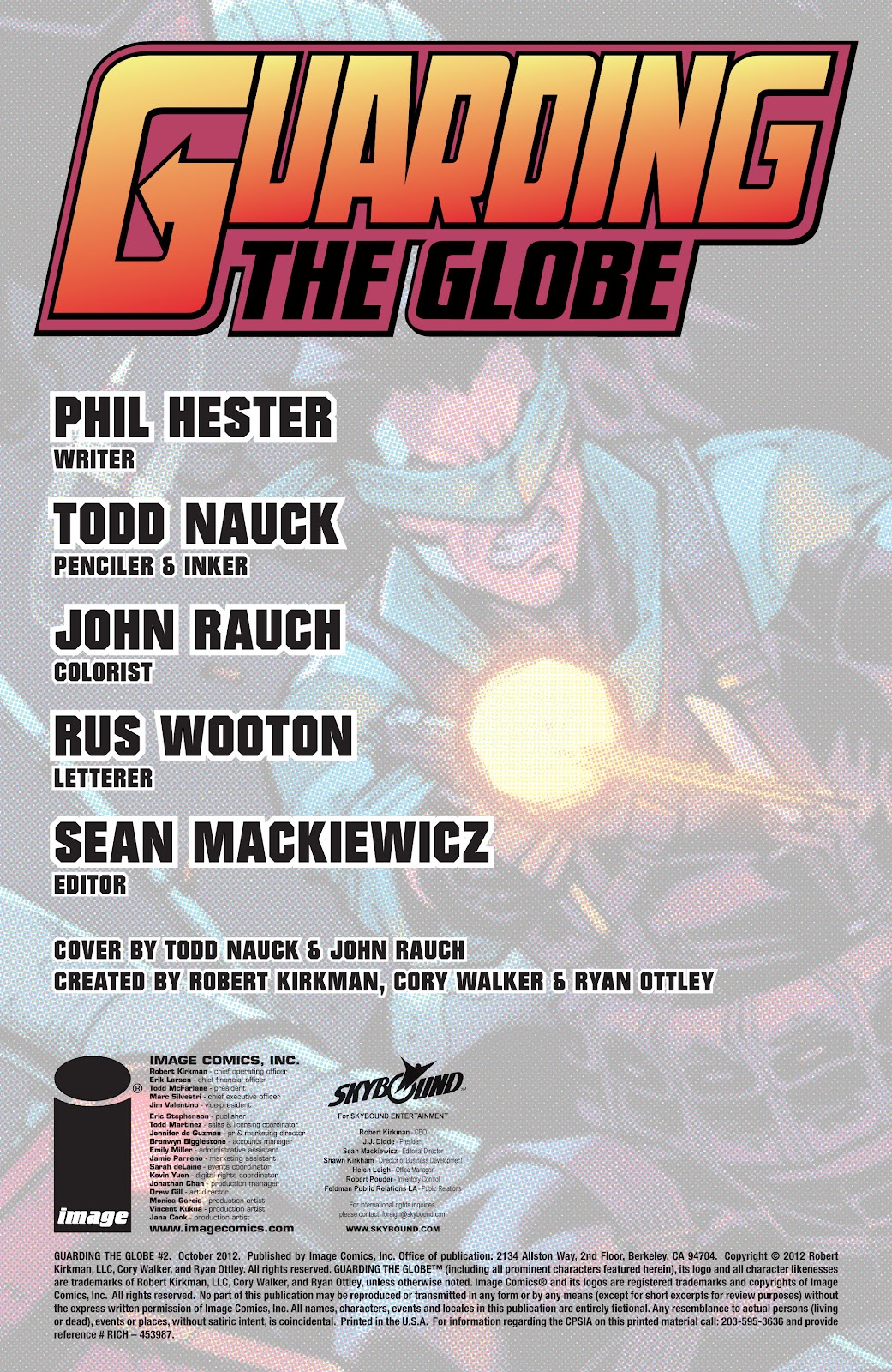 Guarding the Globe (2012) issue 2 - Page 2