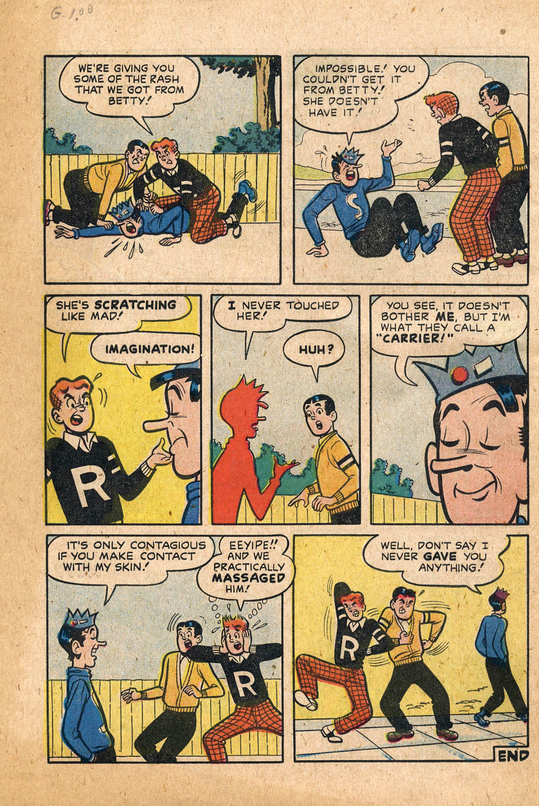 Read online Archie's Pal Jughead comic -  Issue #58 - 34