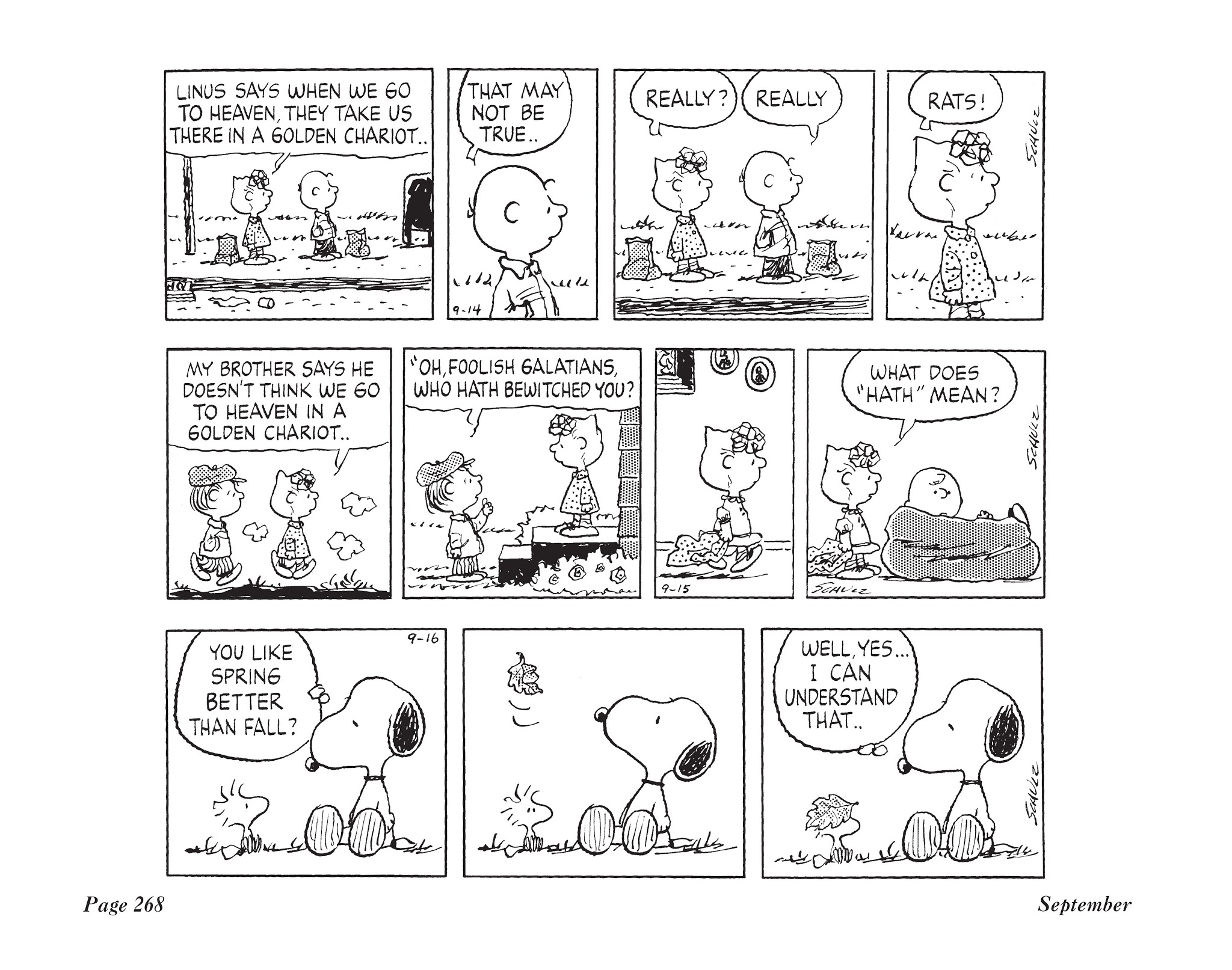 Read online The Complete Peanuts comic -  Issue # TPB 21 - 282