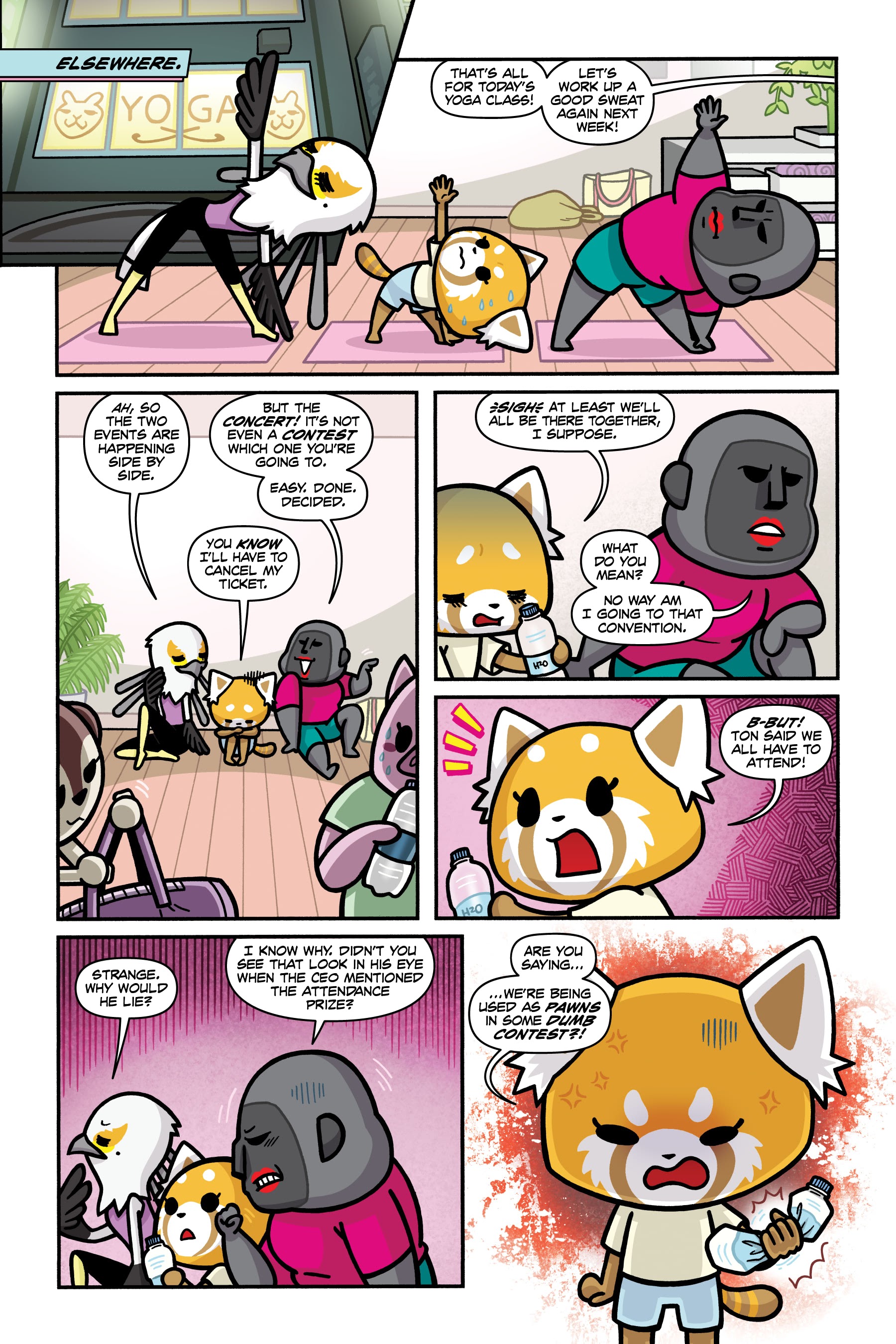 Read online Aggretsuko: Little Rei of Sunshine comic -  Issue # TPB - 21