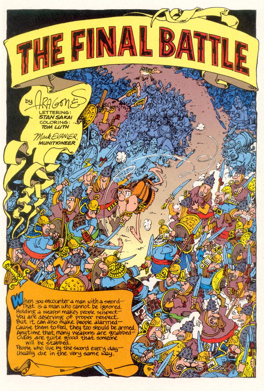 Read online Sergio Aragonés Groo the Wanderer comic -  Issue #120 - 3