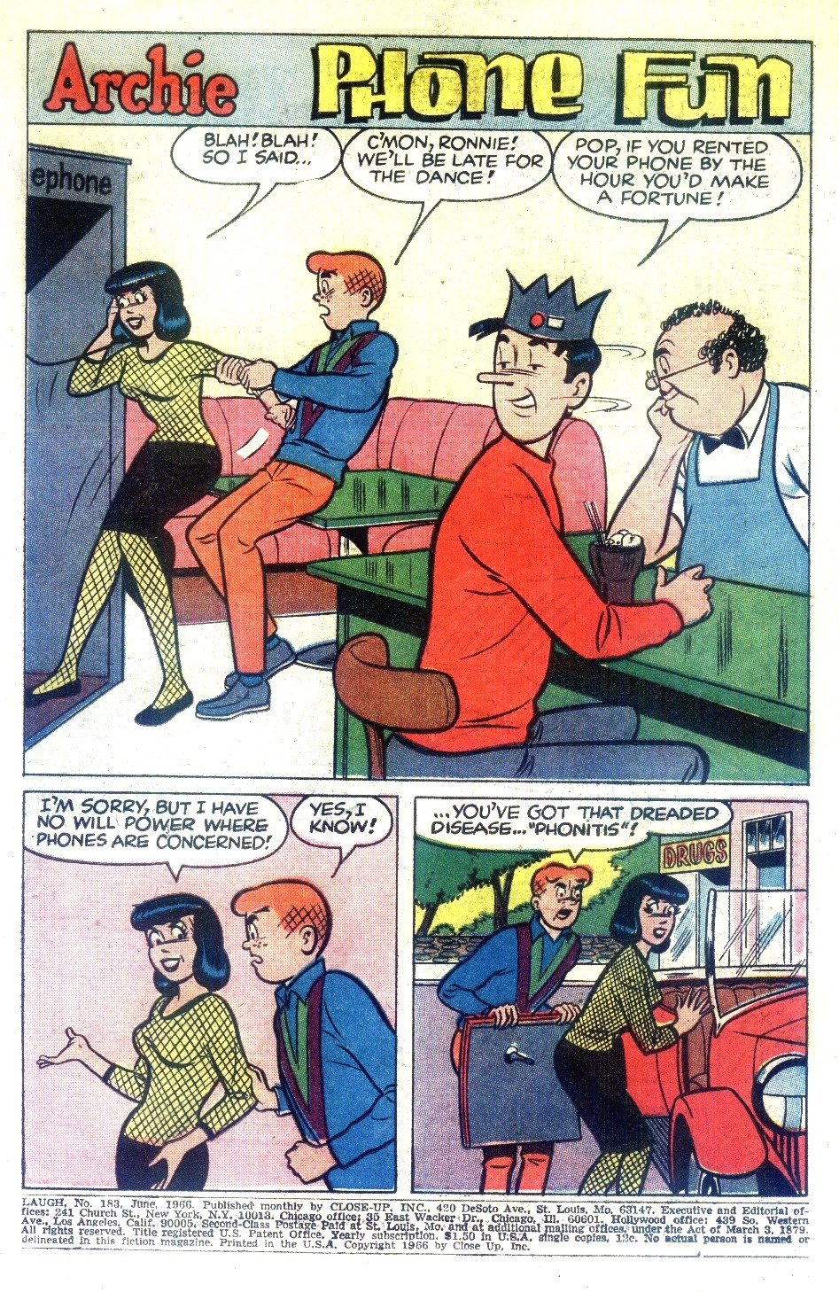 Read online Laugh (Comics) comic -  Issue #183 - 3