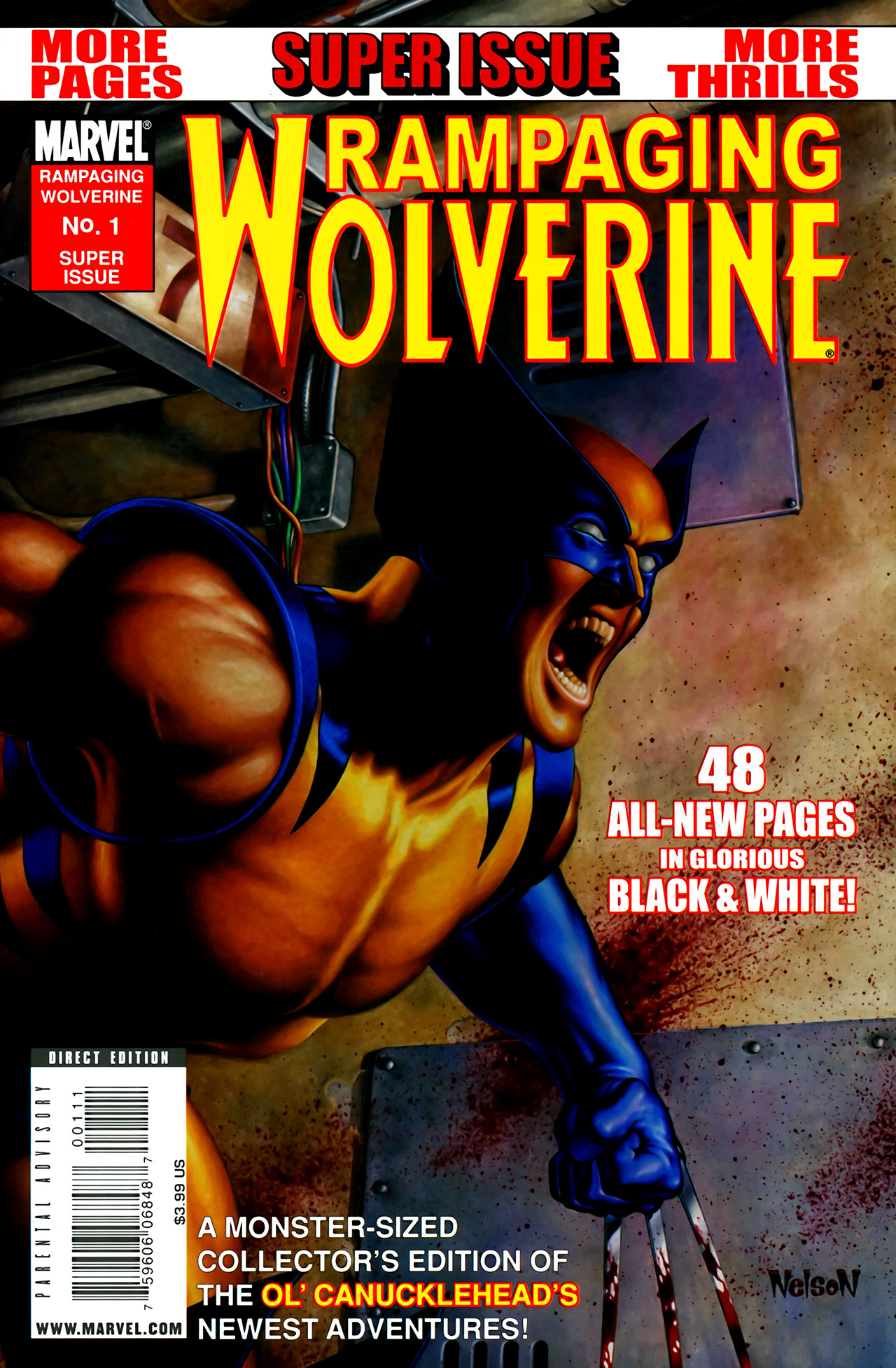 Read online Rampaging Wolverine comic -  Issue # Full - 1