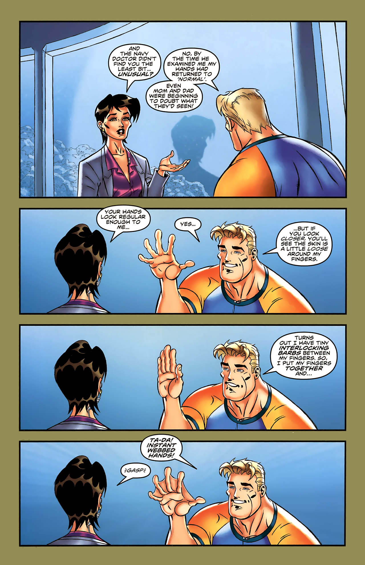 Read online Ian Churchill's Marineman comic -  Issue #3 - 11