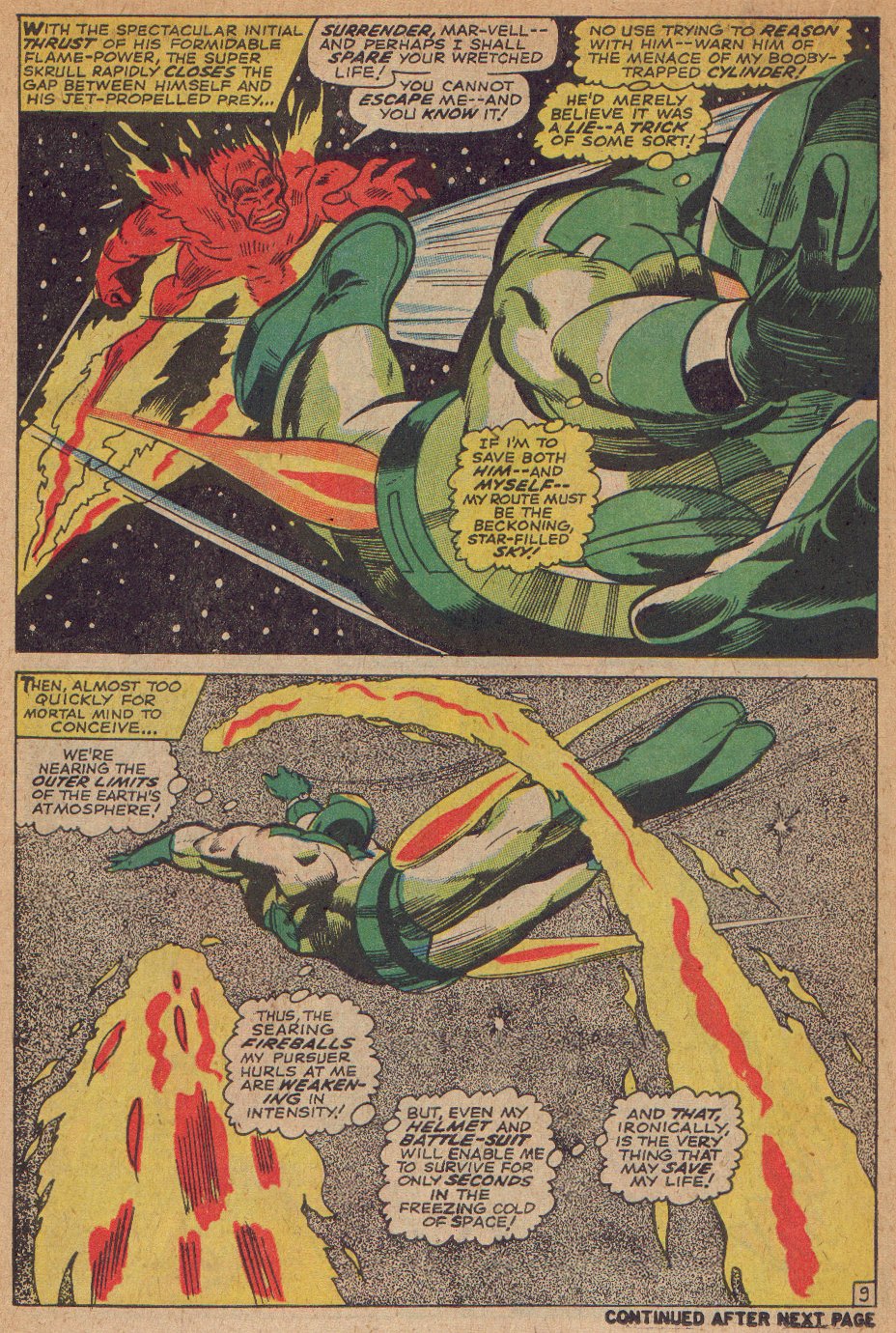 Read online Captain Marvel (1968) comic -  Issue #3 - 10