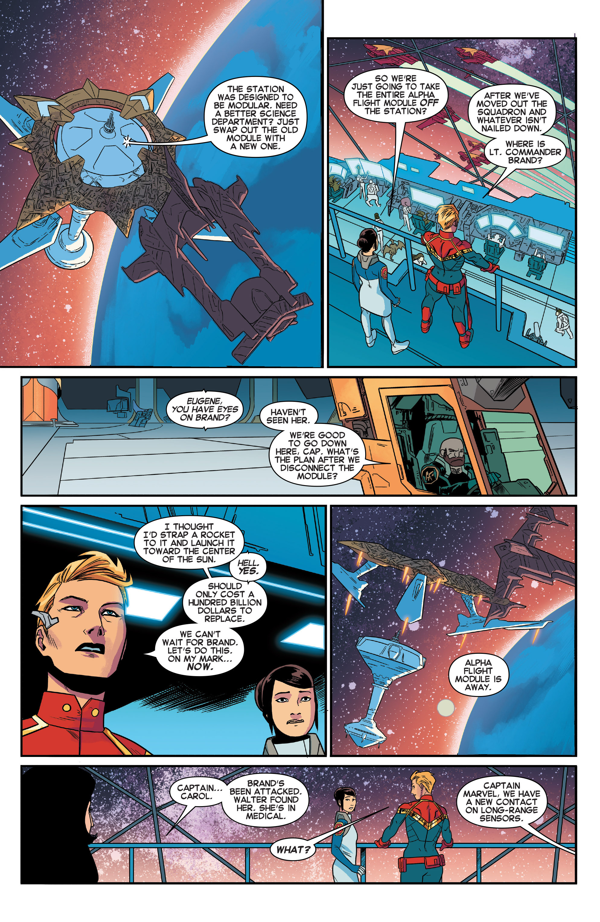 Read online Captain Marvel (2016) comic -  Issue #3 - 20