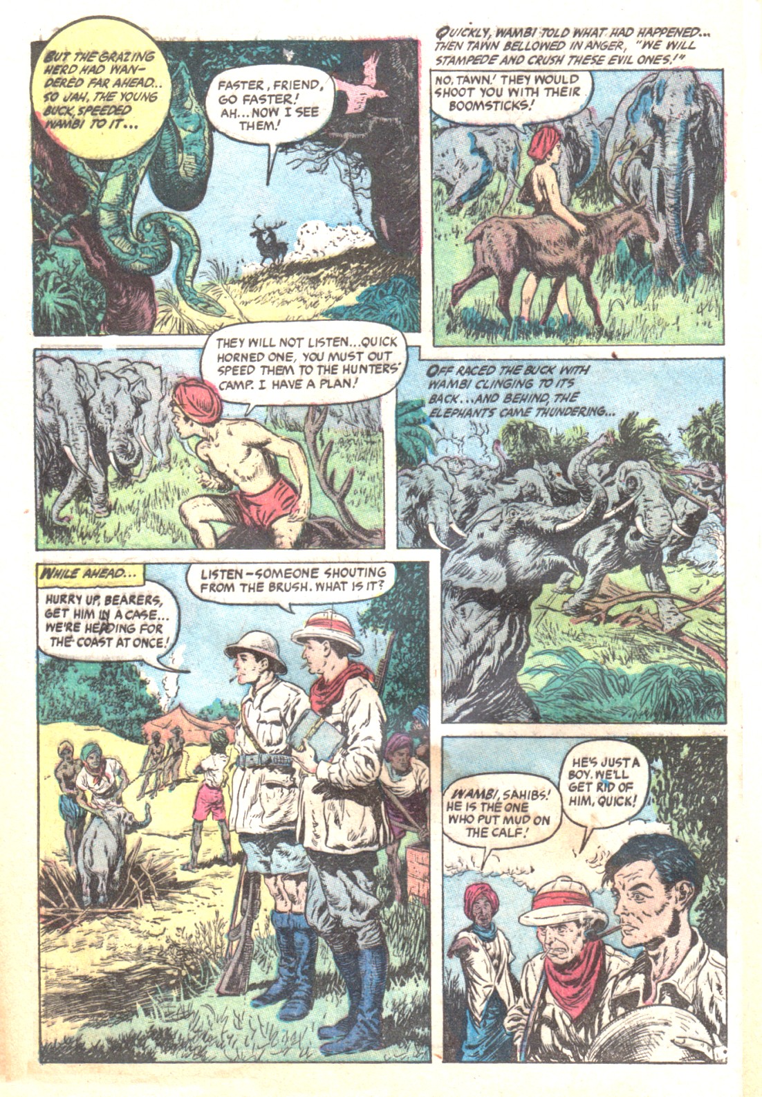Read online Wambi Jungle Boy comic -  Issue #17 - 32