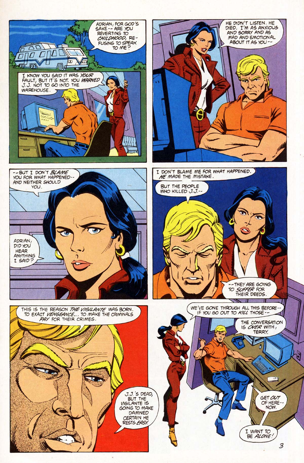 Read online Vigilante (1983) comic -  Issue #10 - 4