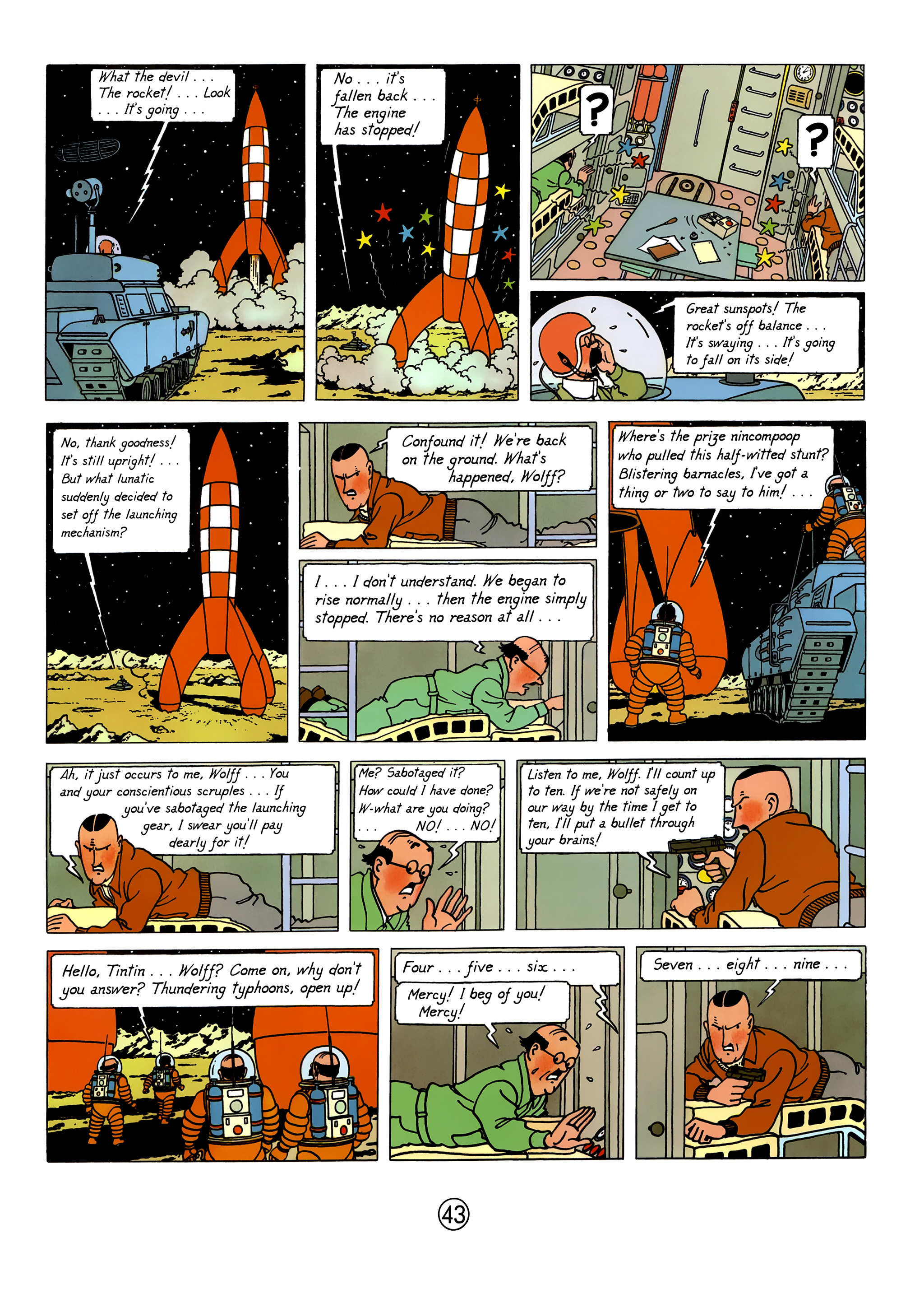 Read online The Adventures of Tintin comic -  Issue #17 - 46