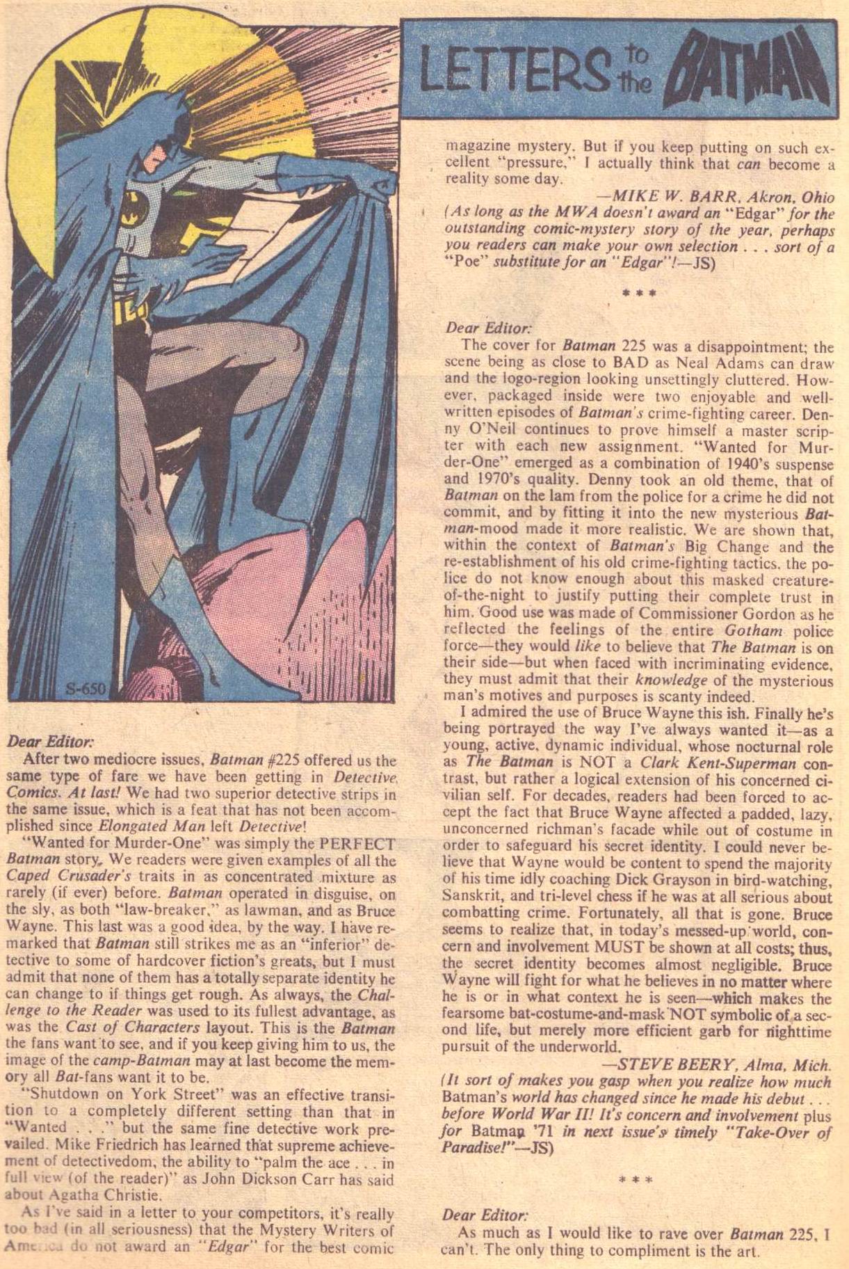 Read online Batman (1940) comic -  Issue #229 - 20