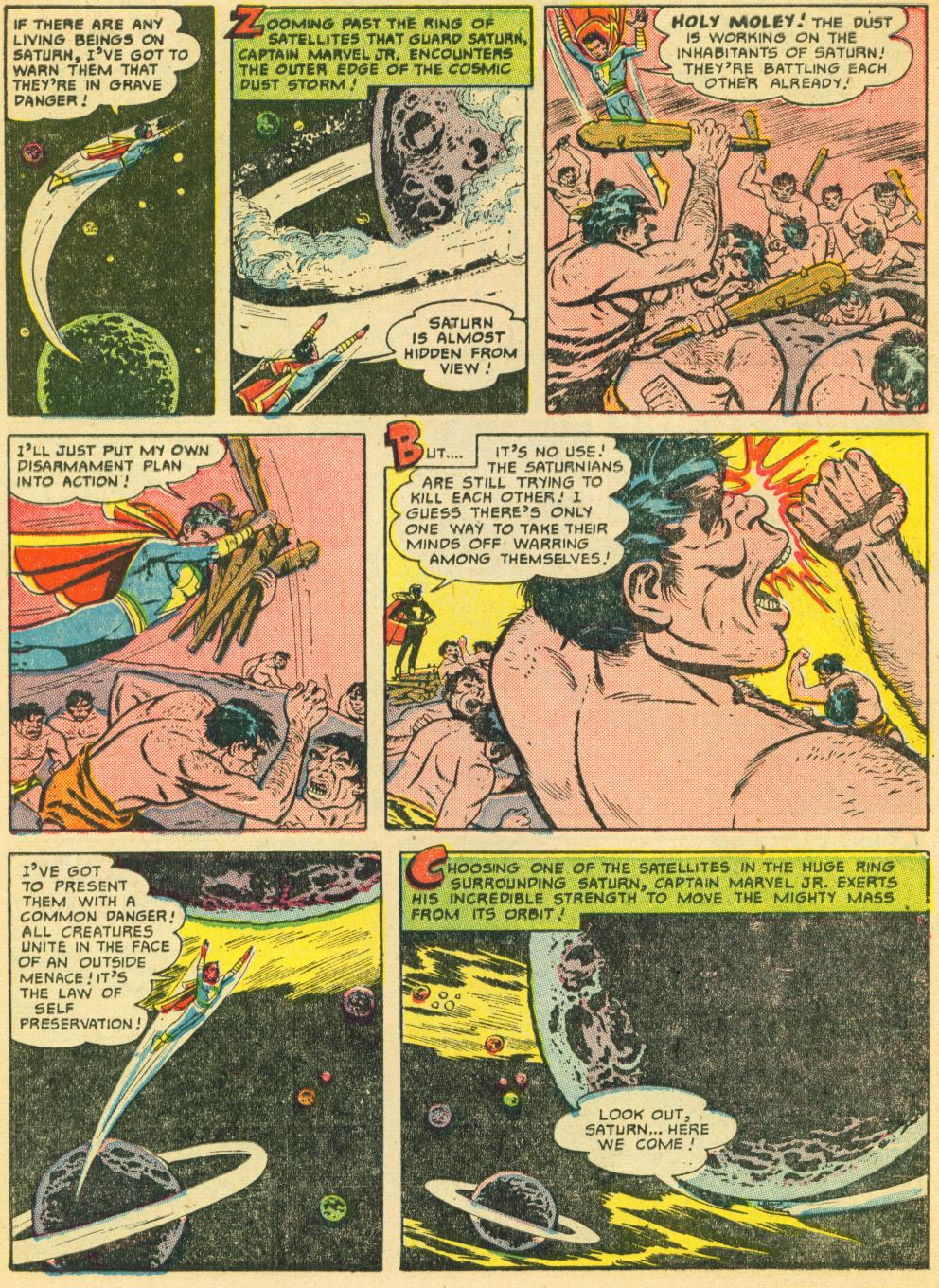 Read online Captain Marvel, Jr. comic -  Issue #93 - 7