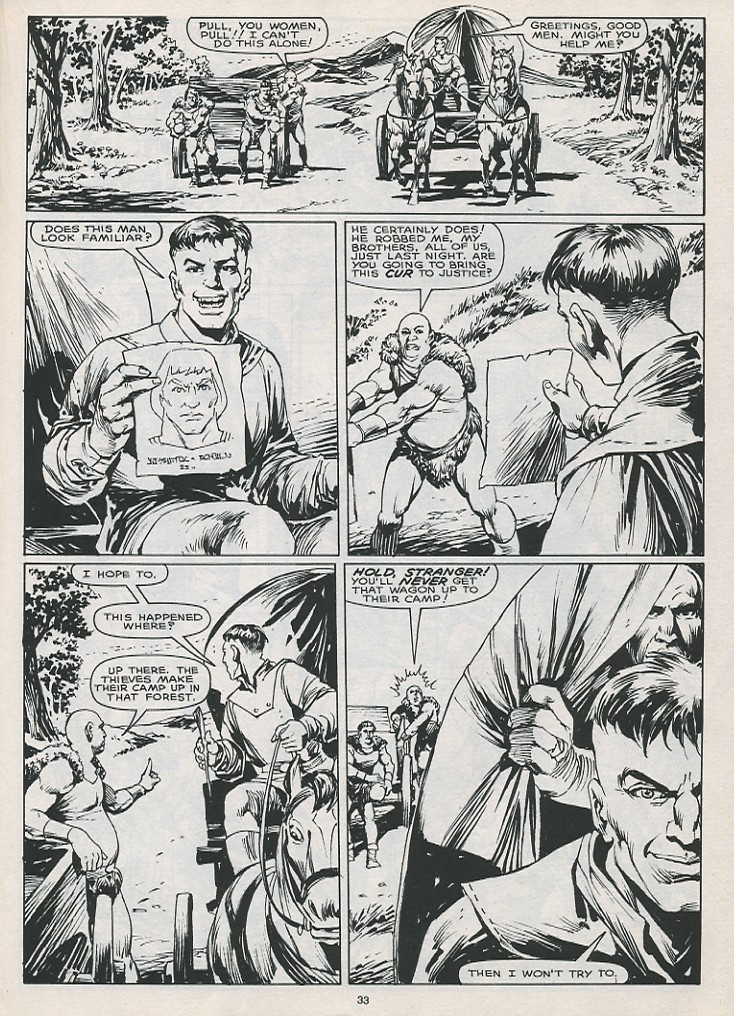 The Savage Sword Of Conan issue 215 - Page 35