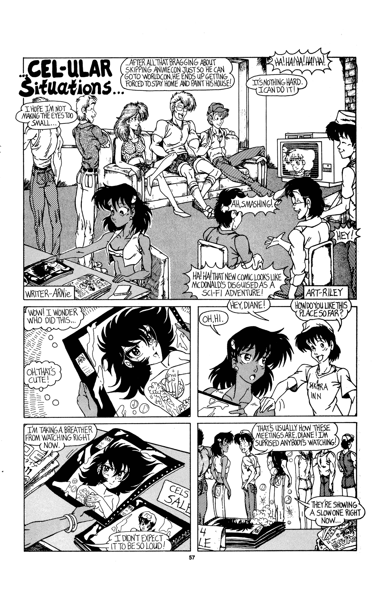 Read online Girls of Ninja High School comic -  Issue #2 - 57
