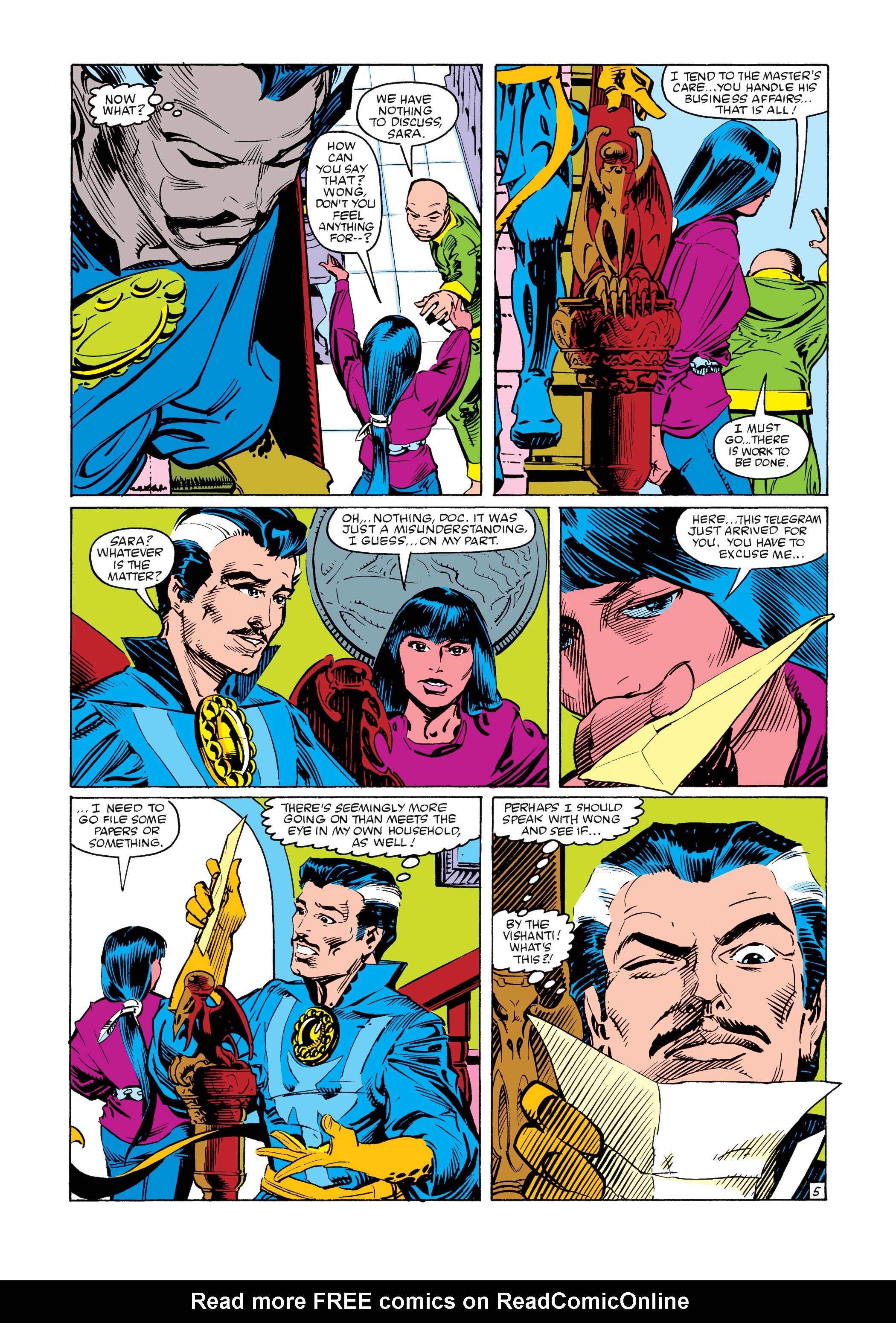 Read online Marvel Masterworks: Doctor Strange comic -  Issue # TPB 10 (Part 3) - 18
