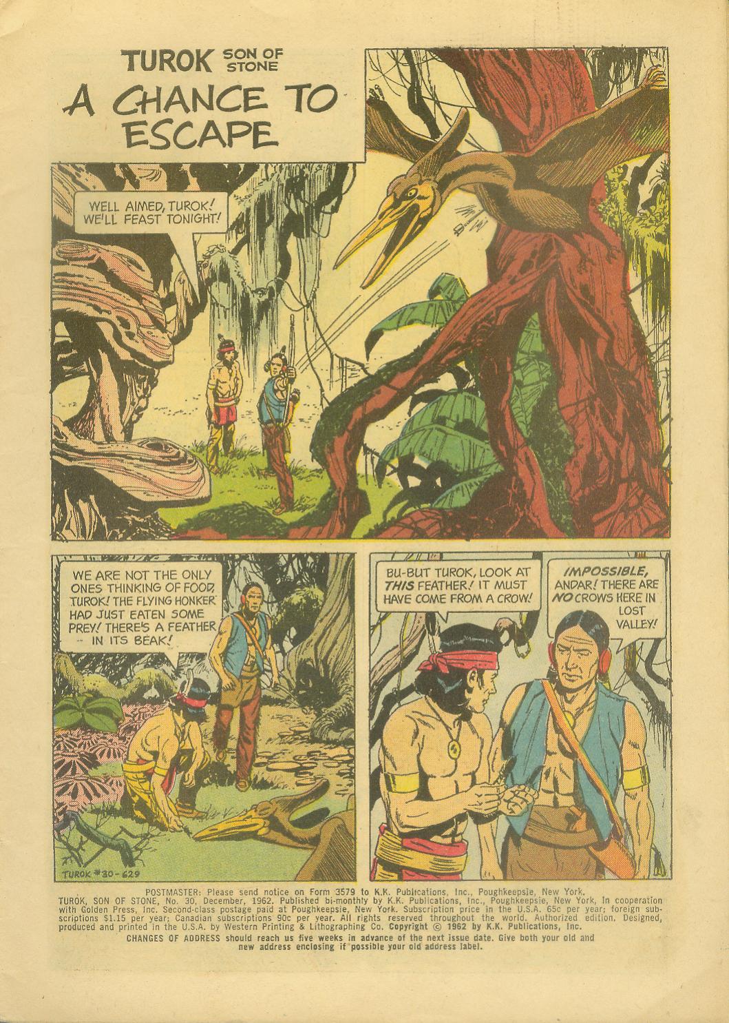 Read online Turok, Son of Stone comic -  Issue #30 - 3