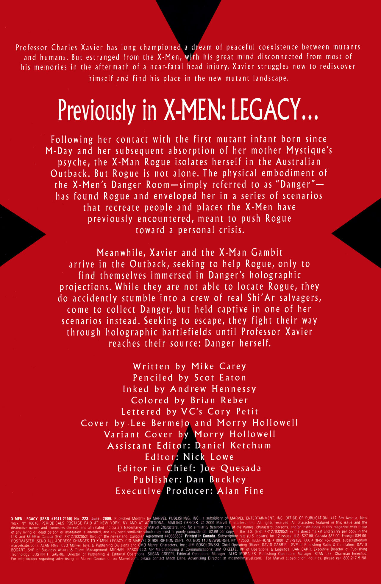 X-Men Legacy (2008) Issue #223 #17 - English 3