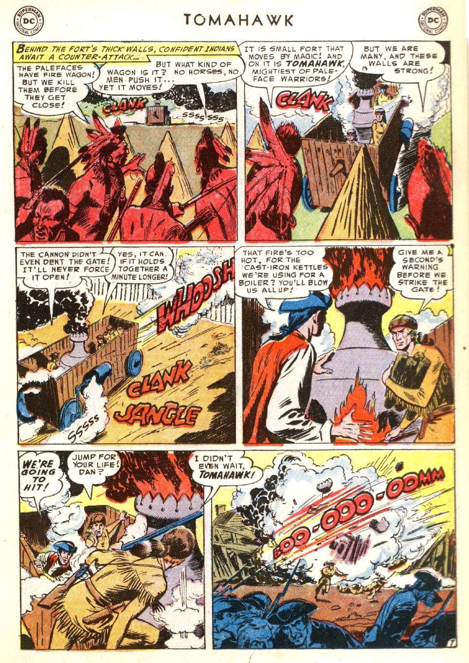 Read online Tomahawk comic -  Issue #21 - 25