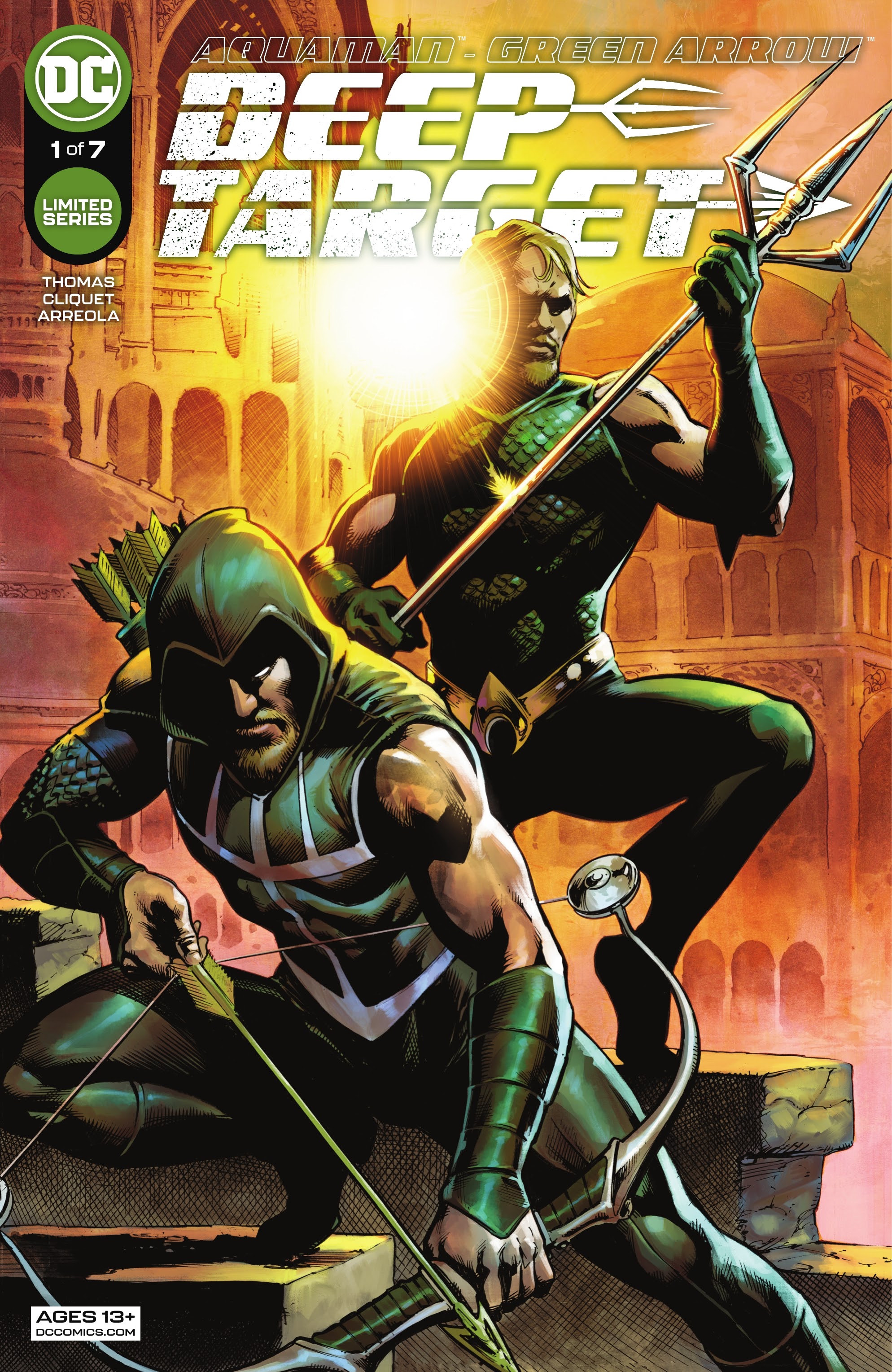 Read online Aquaman/Green Arrow - Deep Target comic -  Issue #1 - 1