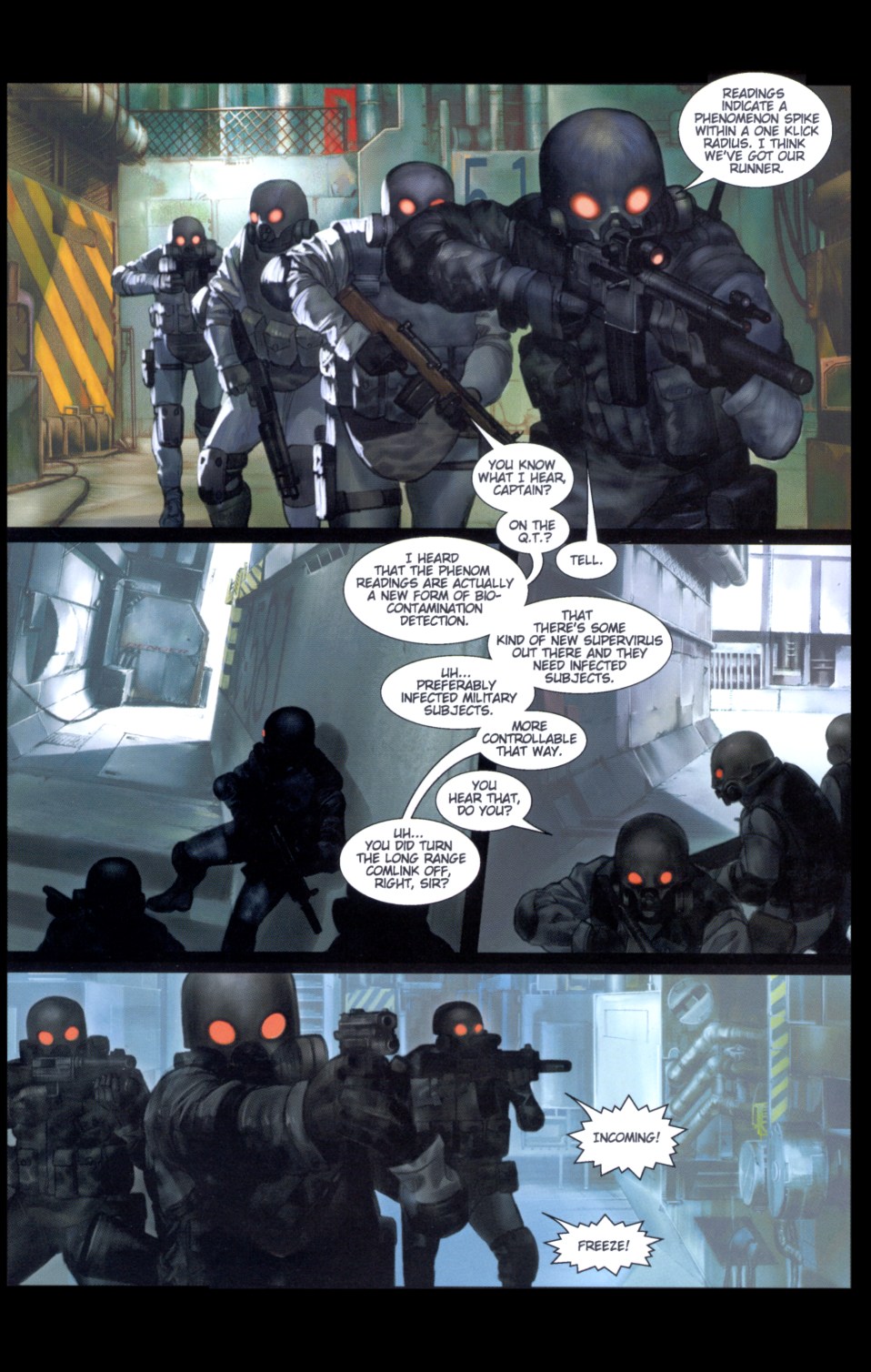 Read online Defiance comic -  Issue #3 - 11