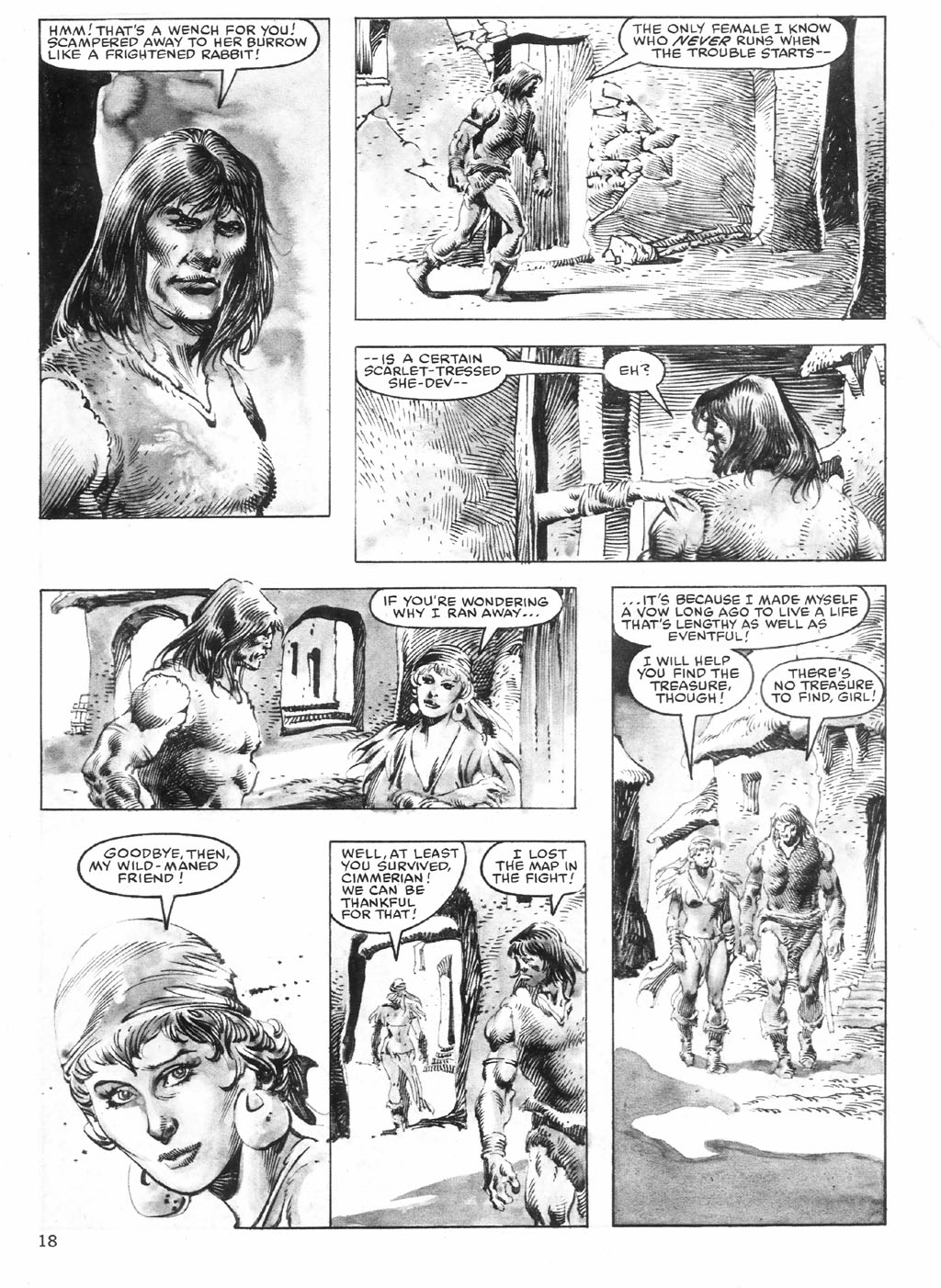 Read online The Savage Sword Of Conan comic -  Issue #98 - 18
