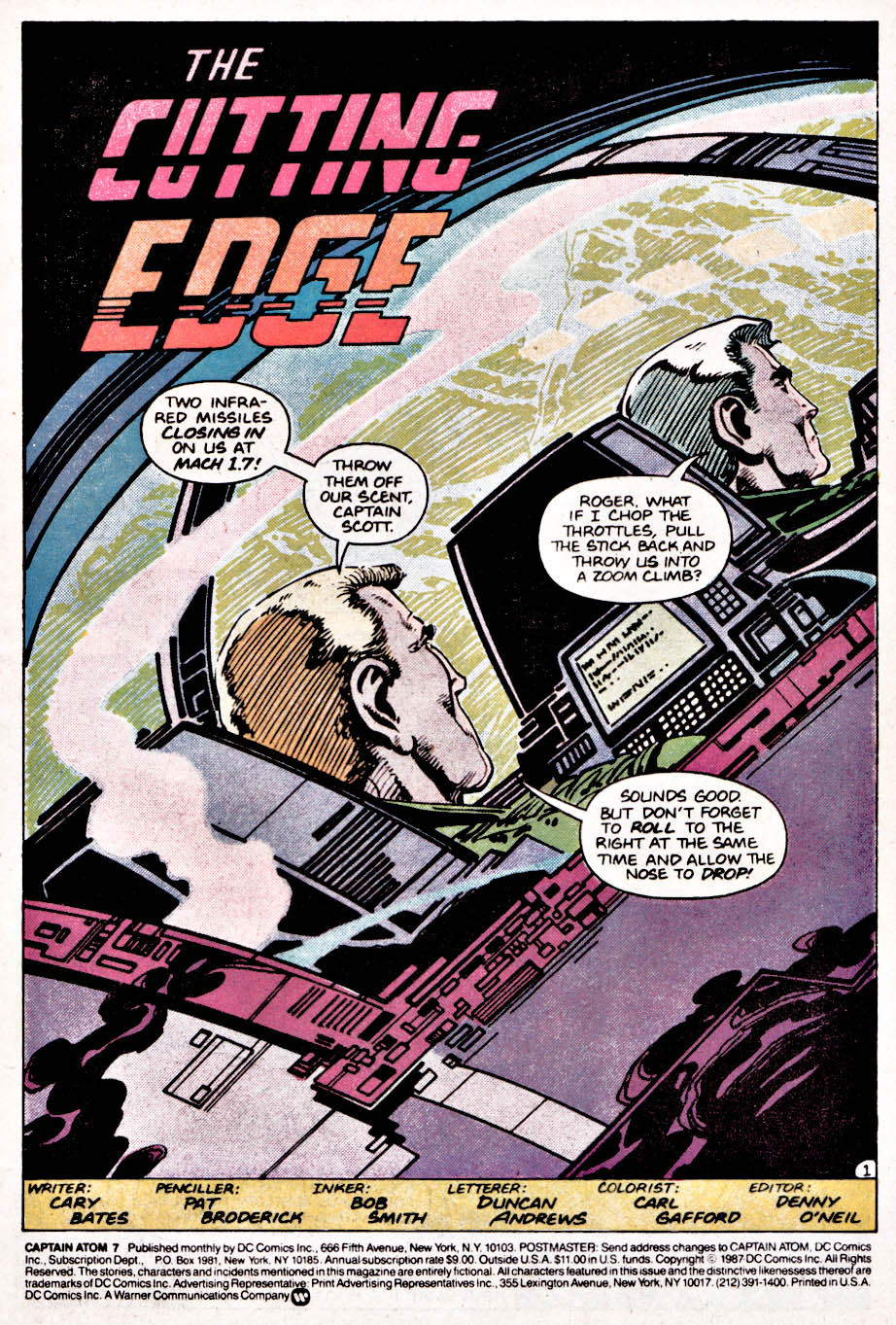 Read online Captain Atom (1987) comic -  Issue #7 - 2